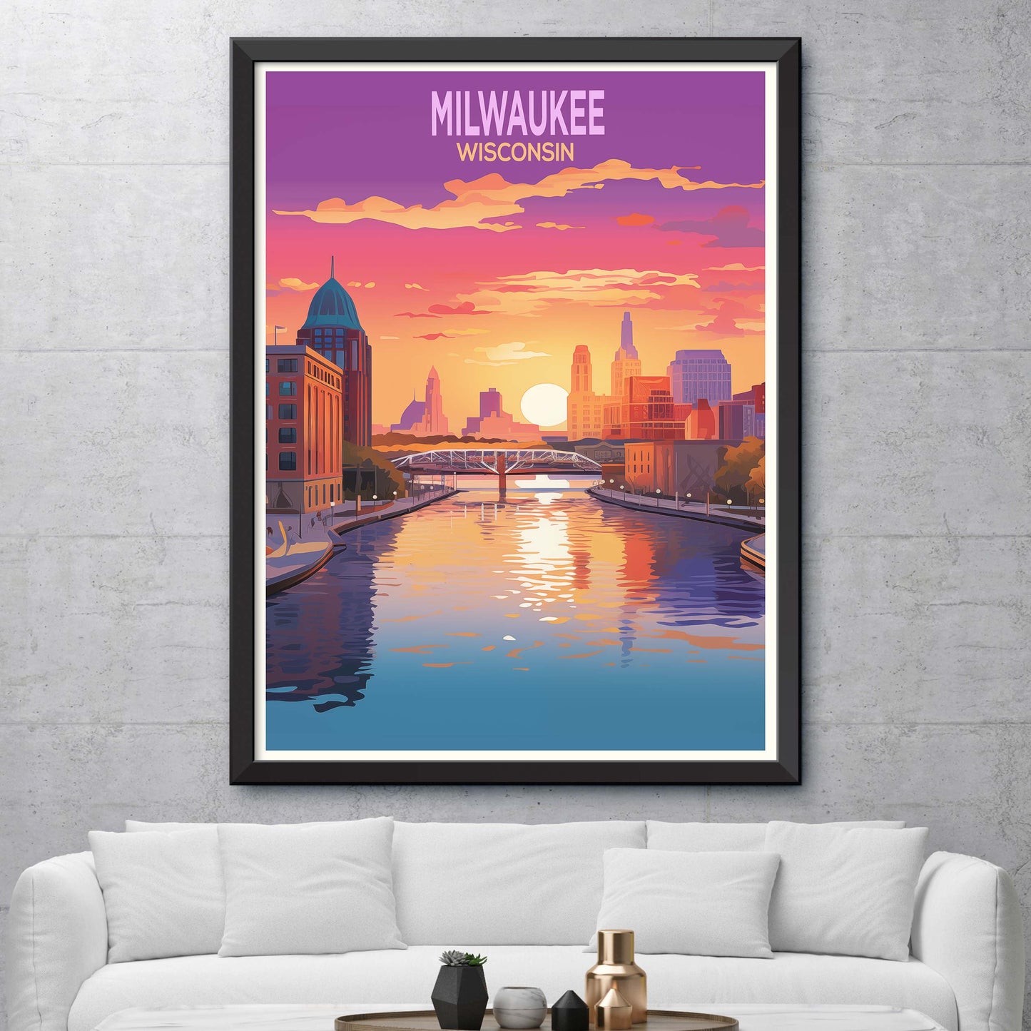 Milwaukee, USA: Brew Cityscape