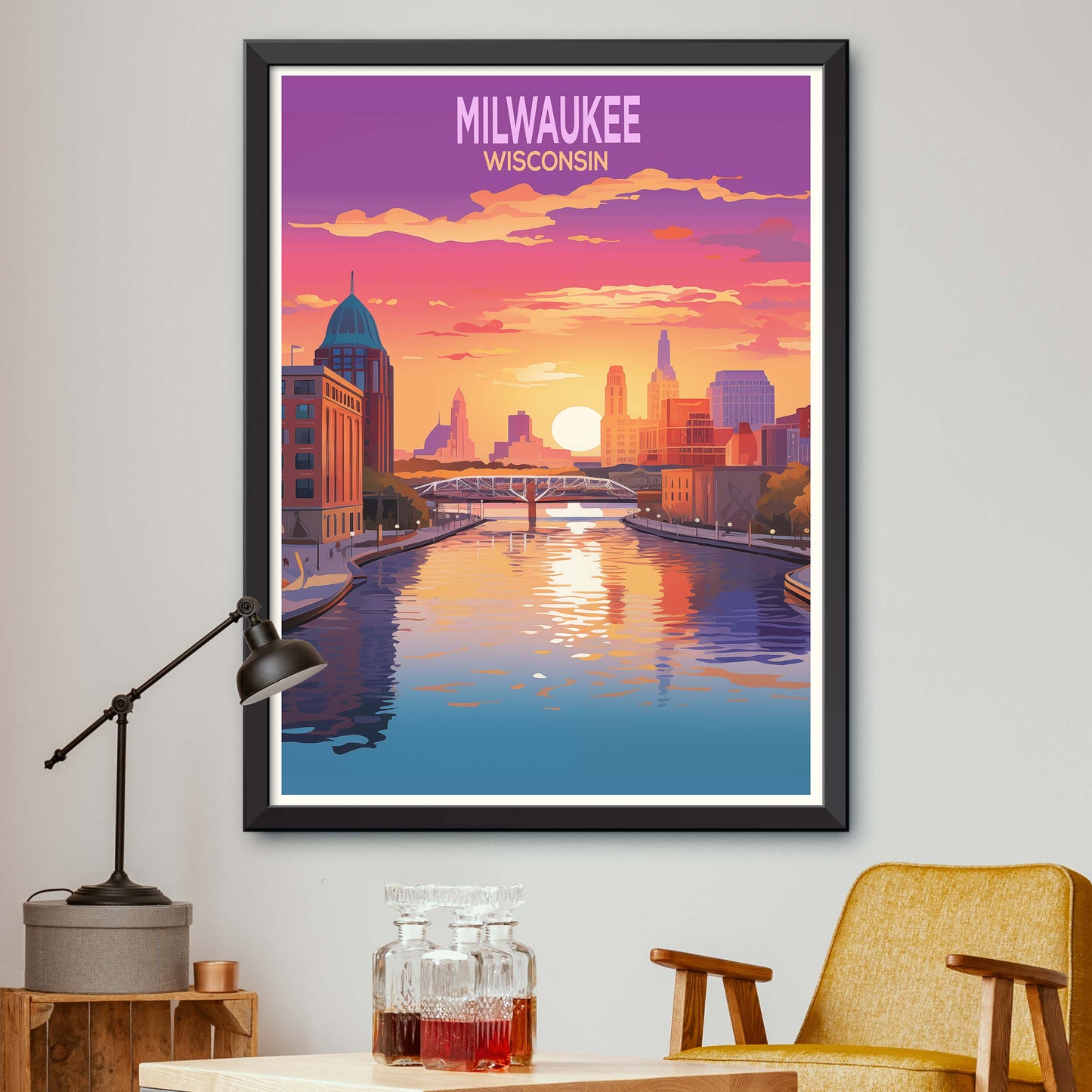 Milwaukee, USA: Brew Cityscape