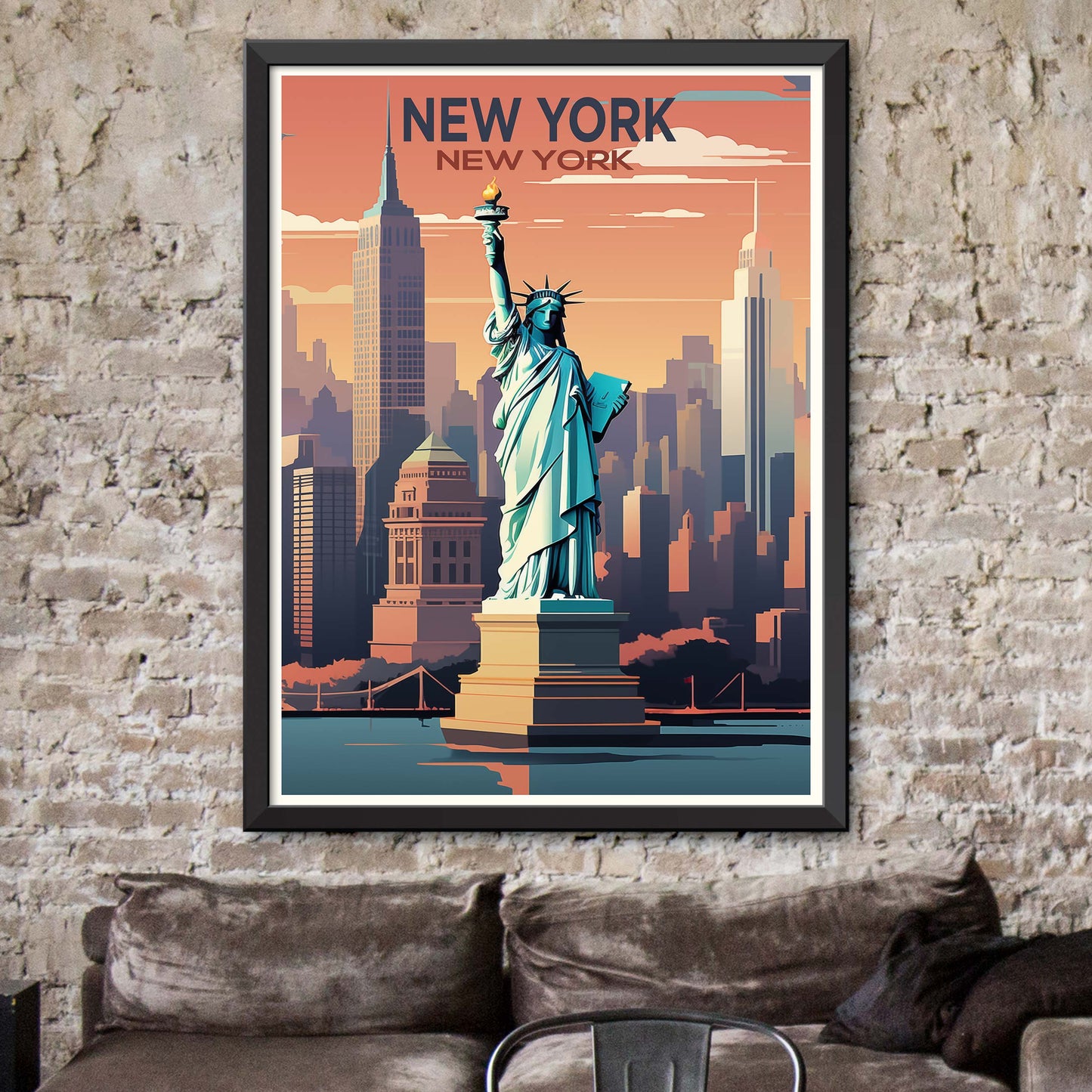 Empire State Elegance: Iconic New York City Skyline