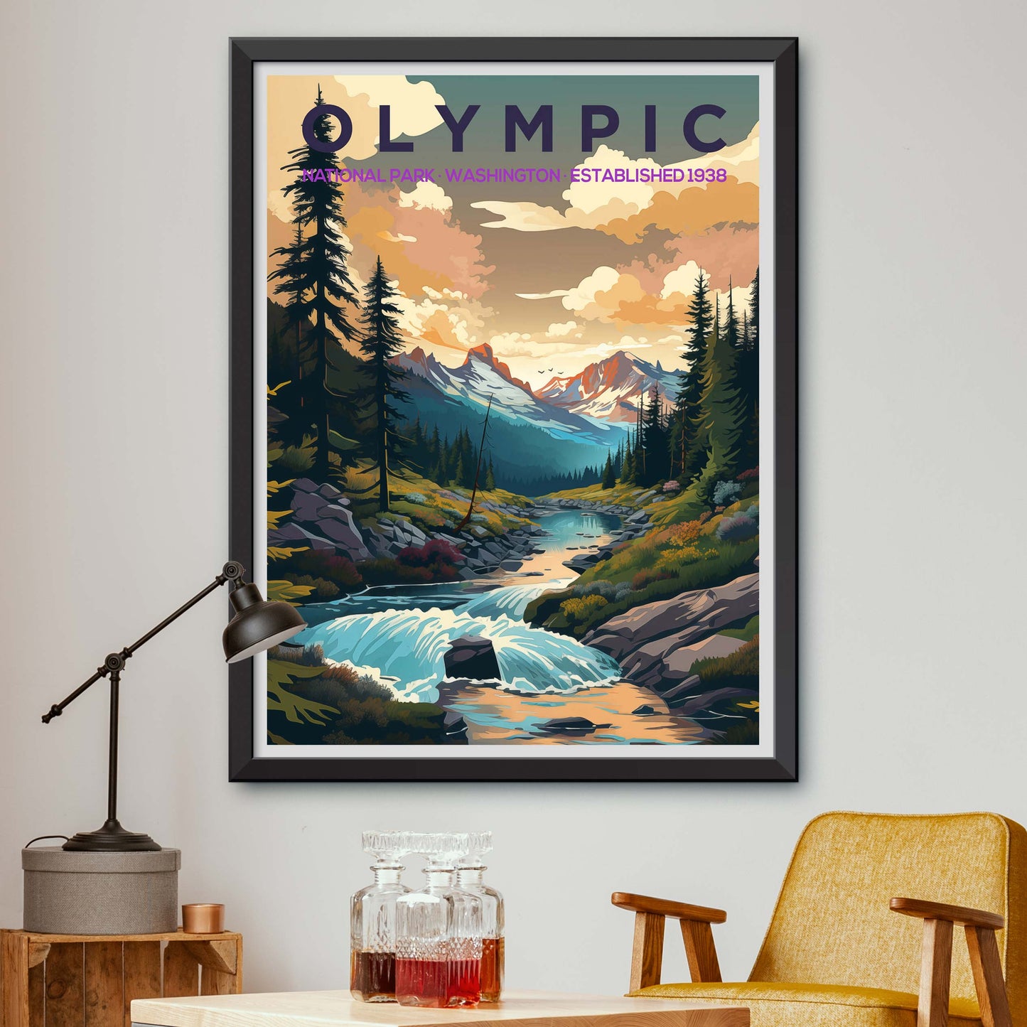 Olympic National Park Print