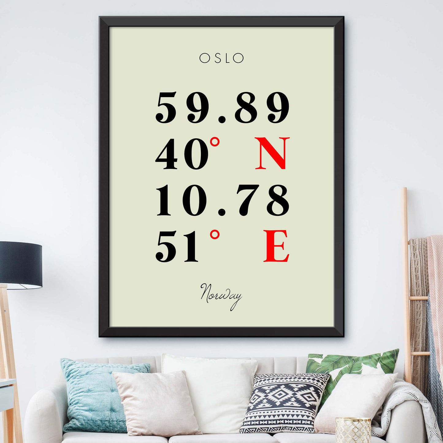 Oslo Coordinate Map