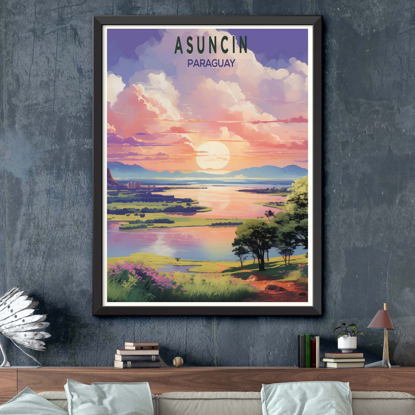 Paraguay Asuncion, Print