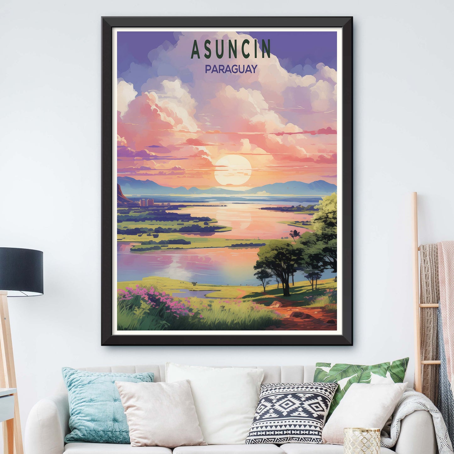 Paraguay Asuncion, Print