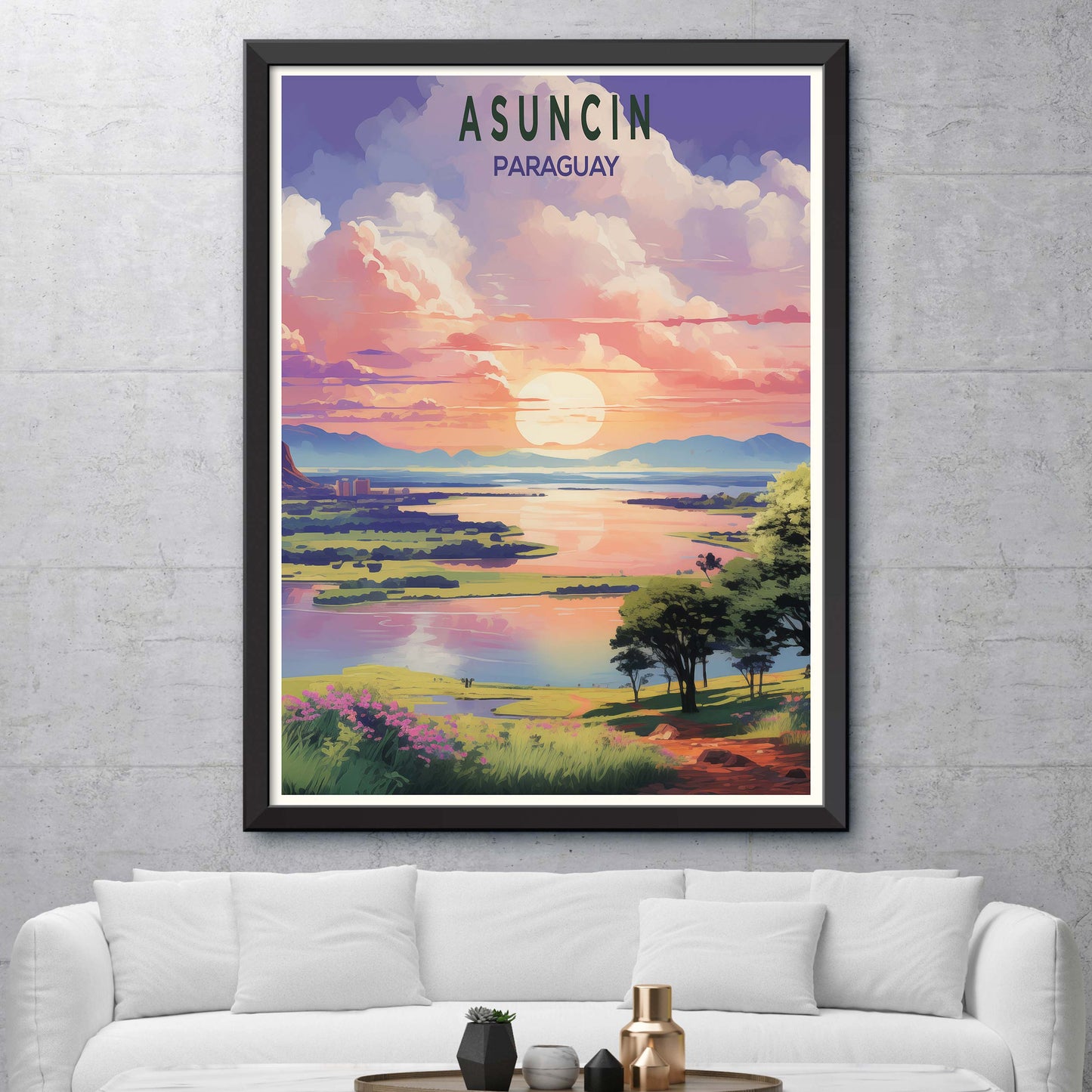 Paraguay Asuncion, Print