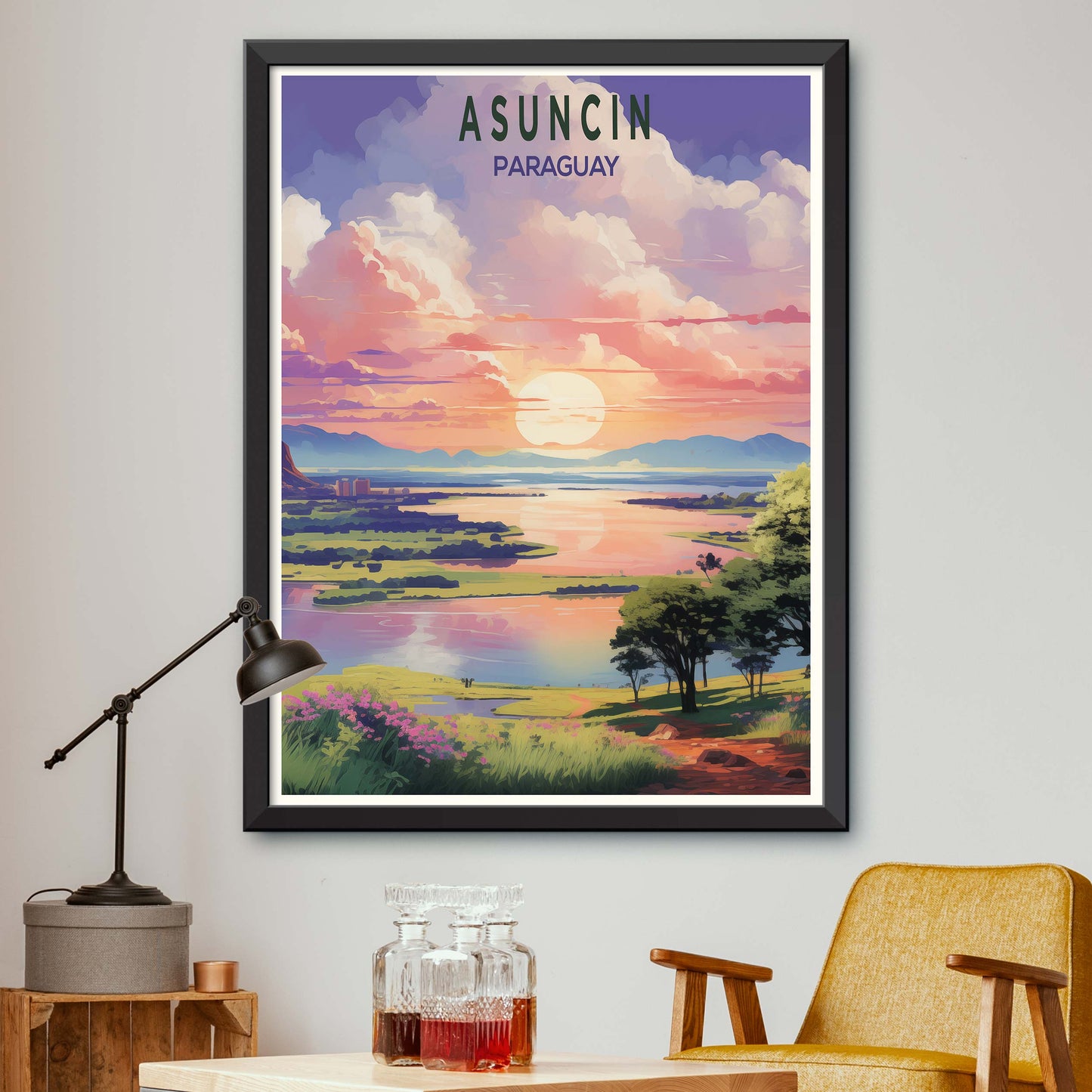 Paraguay Asuncion, Print