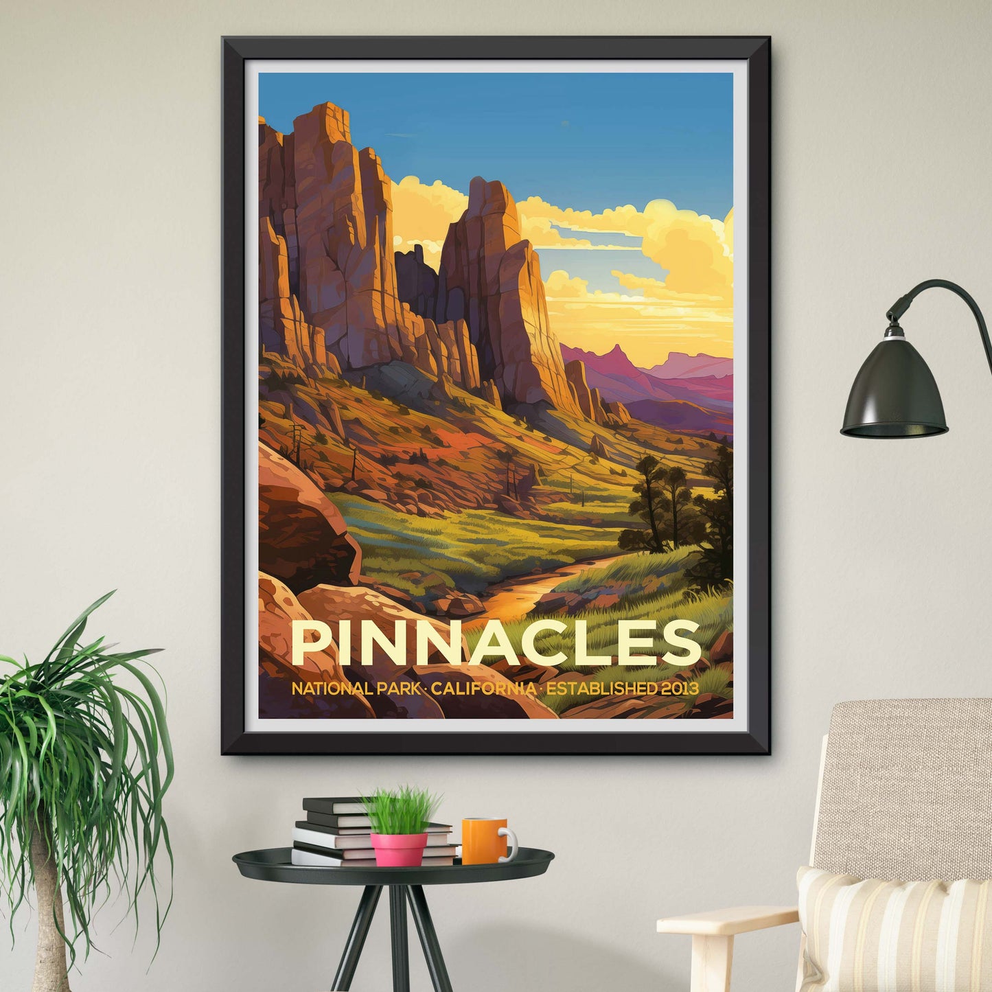 Pinnacles, National Park Print
