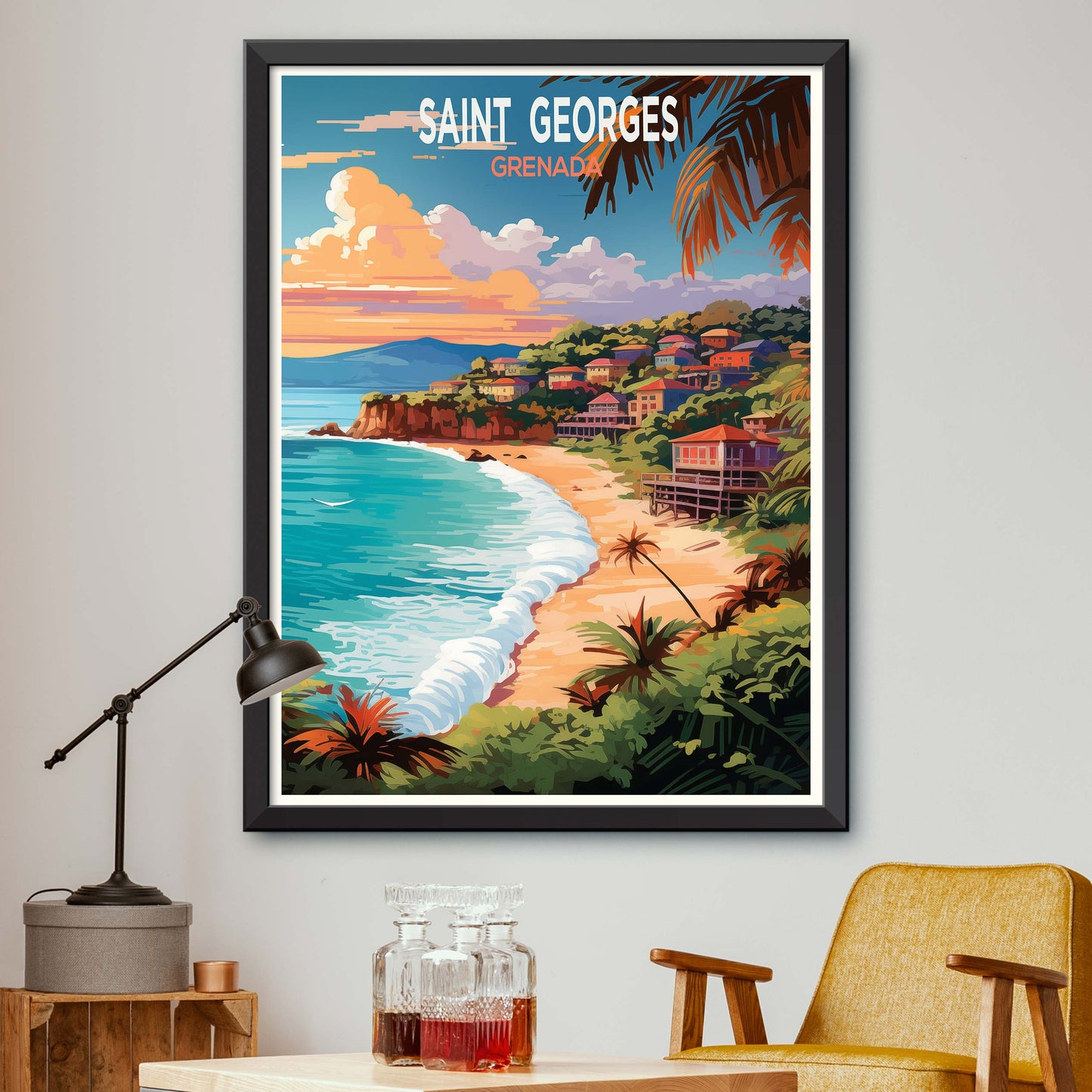Saint Georges Grenada Print