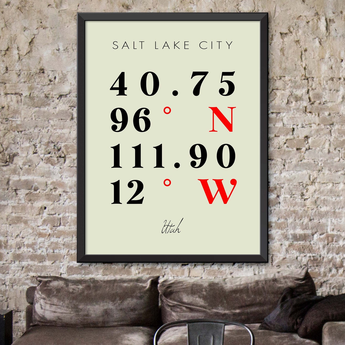 Salt-Lake-City Coordinate Map
