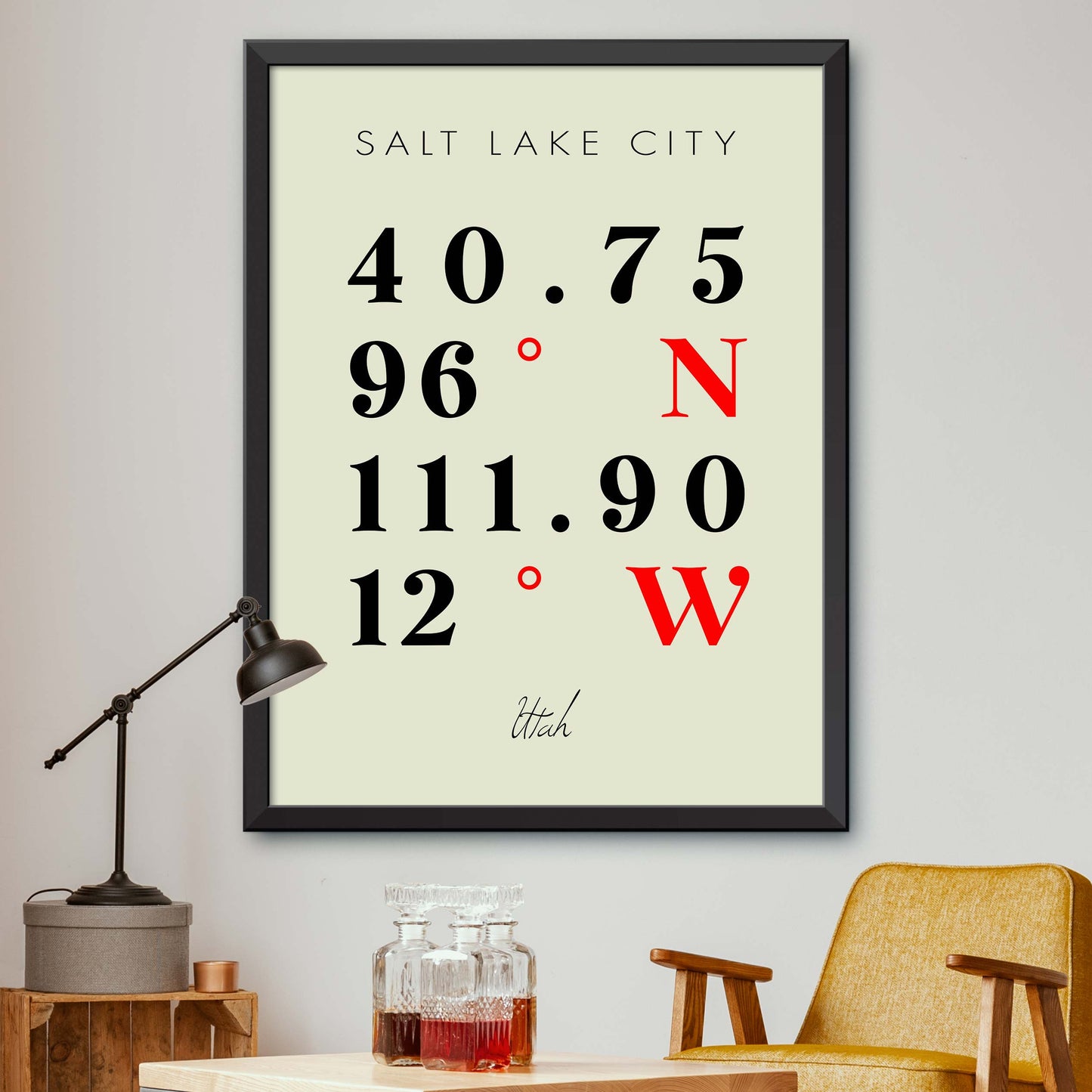 Salt-Lake-City Coordinate Map