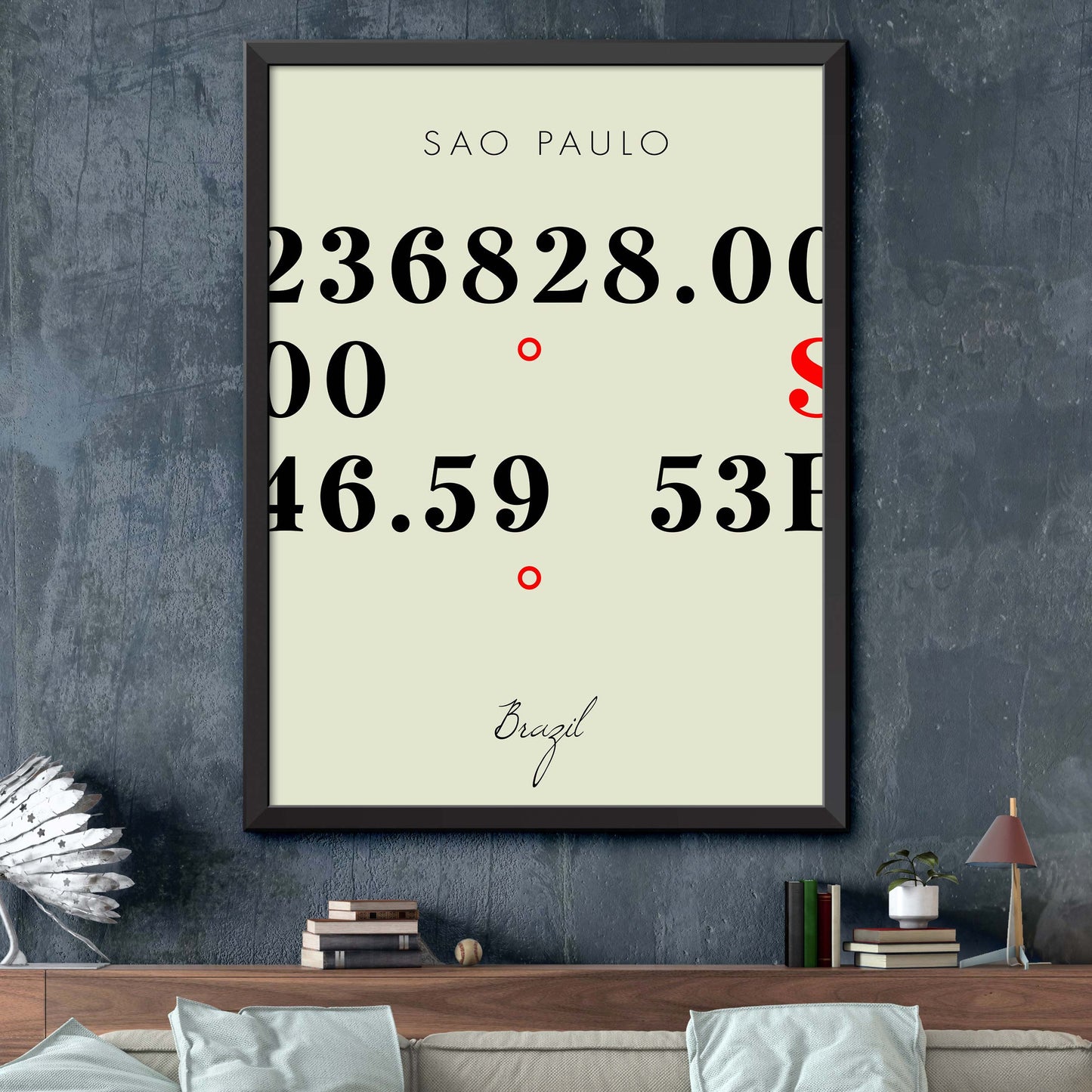 Sao-Paulo Coordinate Map