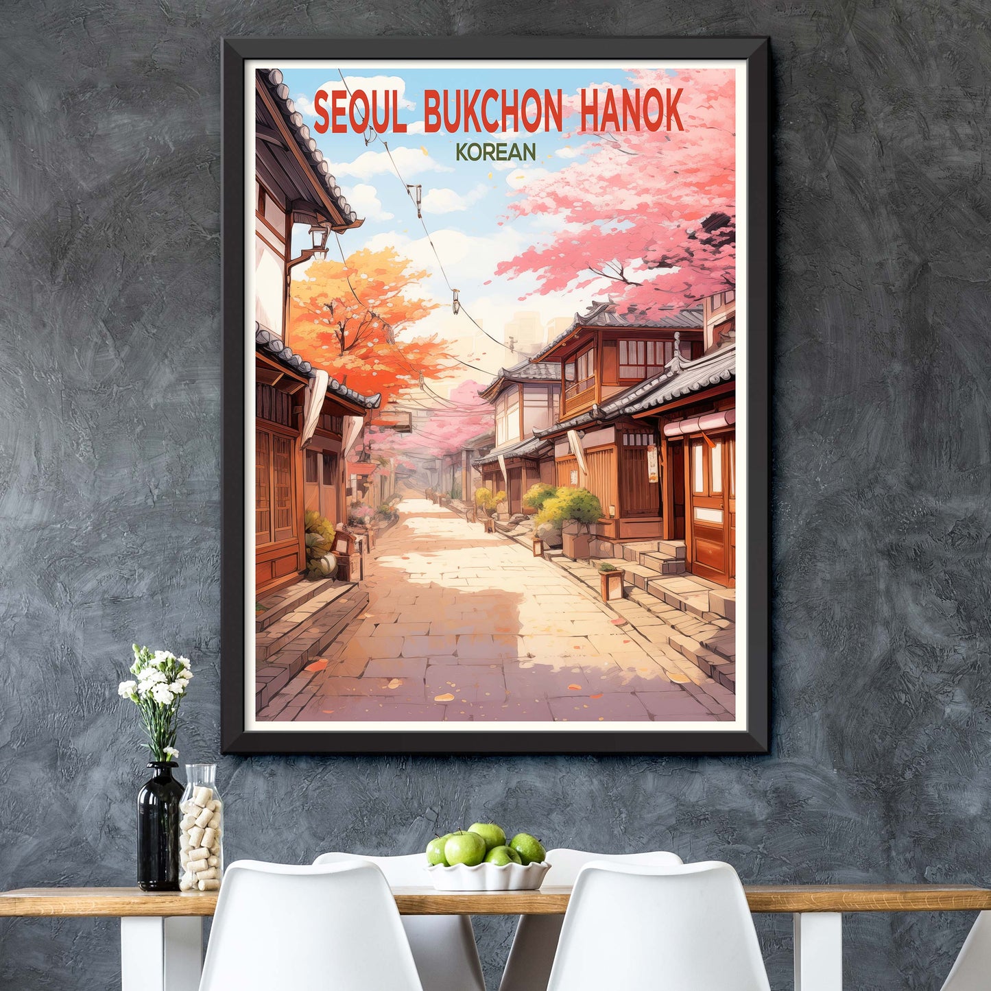 Seoul Bukchon Hanok Village, South Korea Tranquil Tradition