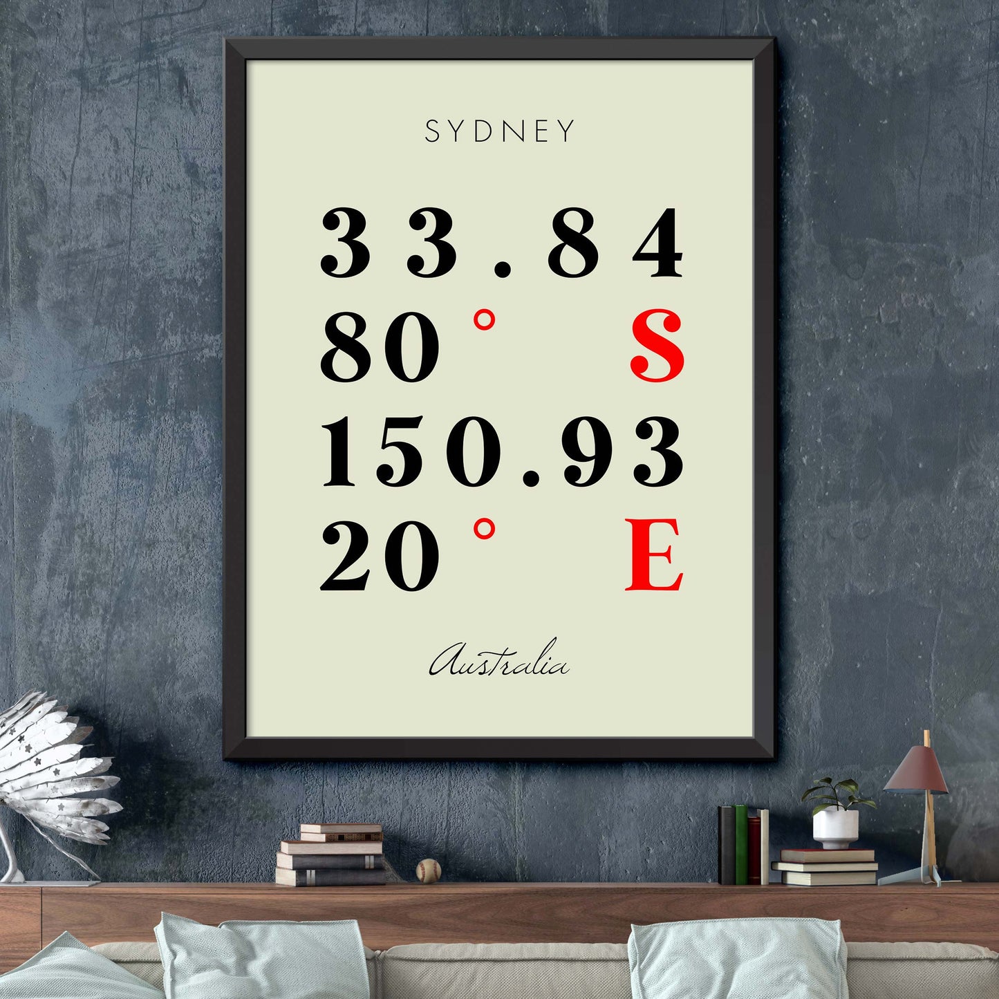 Sydney Coordinate Map