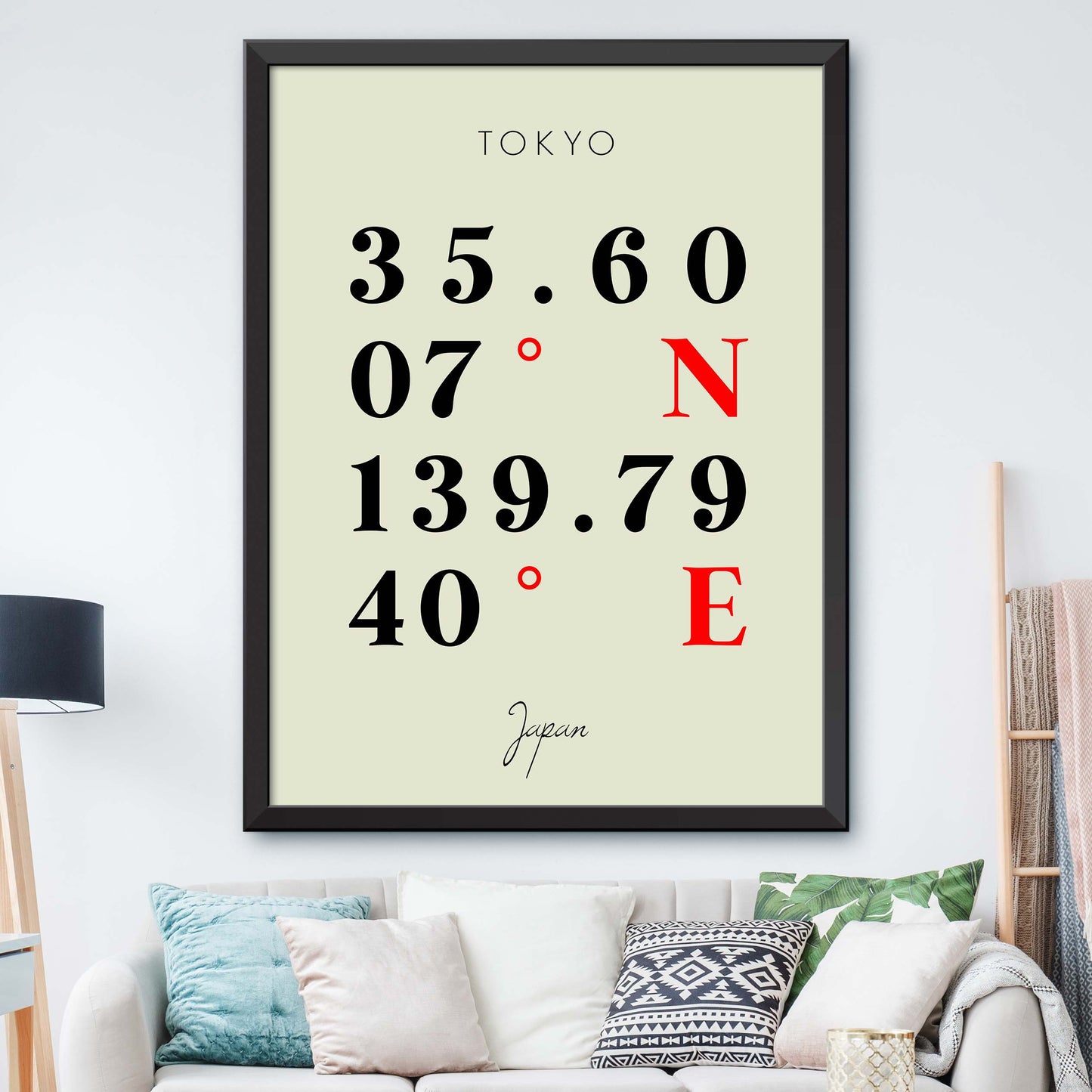 Tokyo Coordinate Map