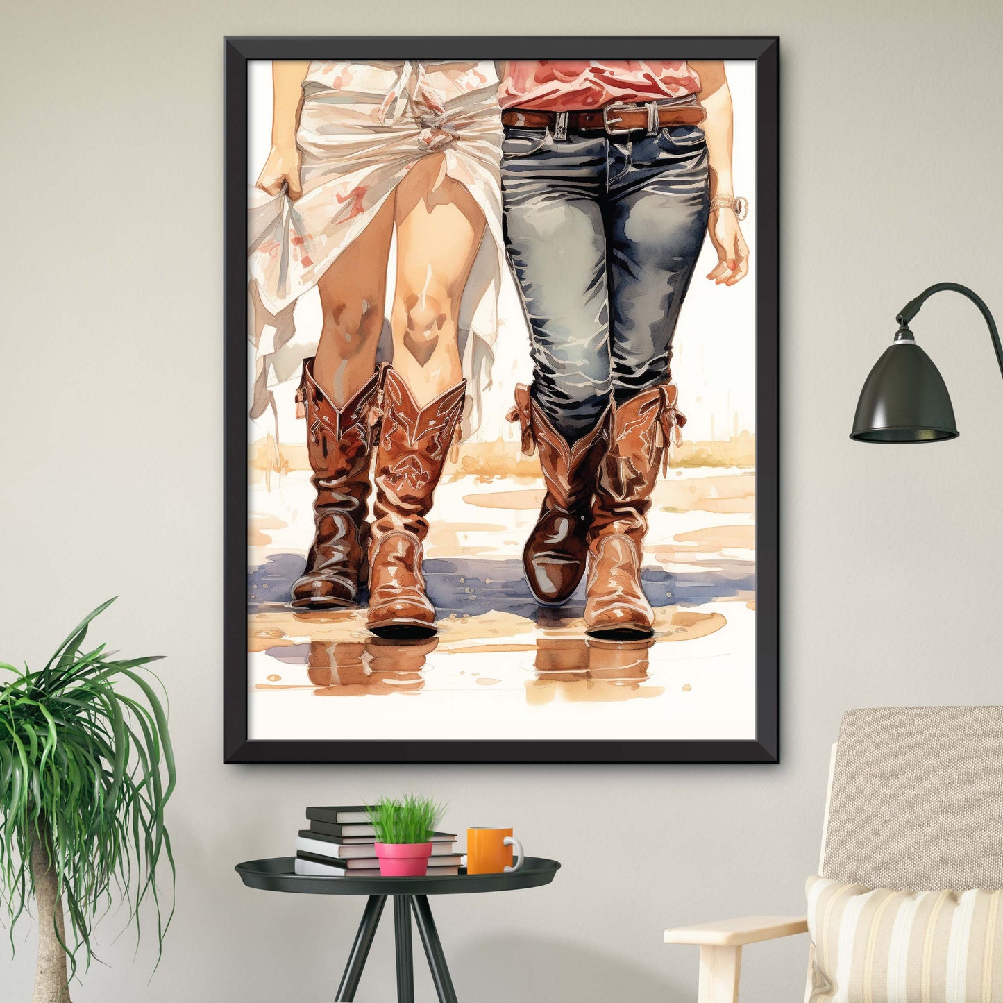 Coastal Cowgirl Poster