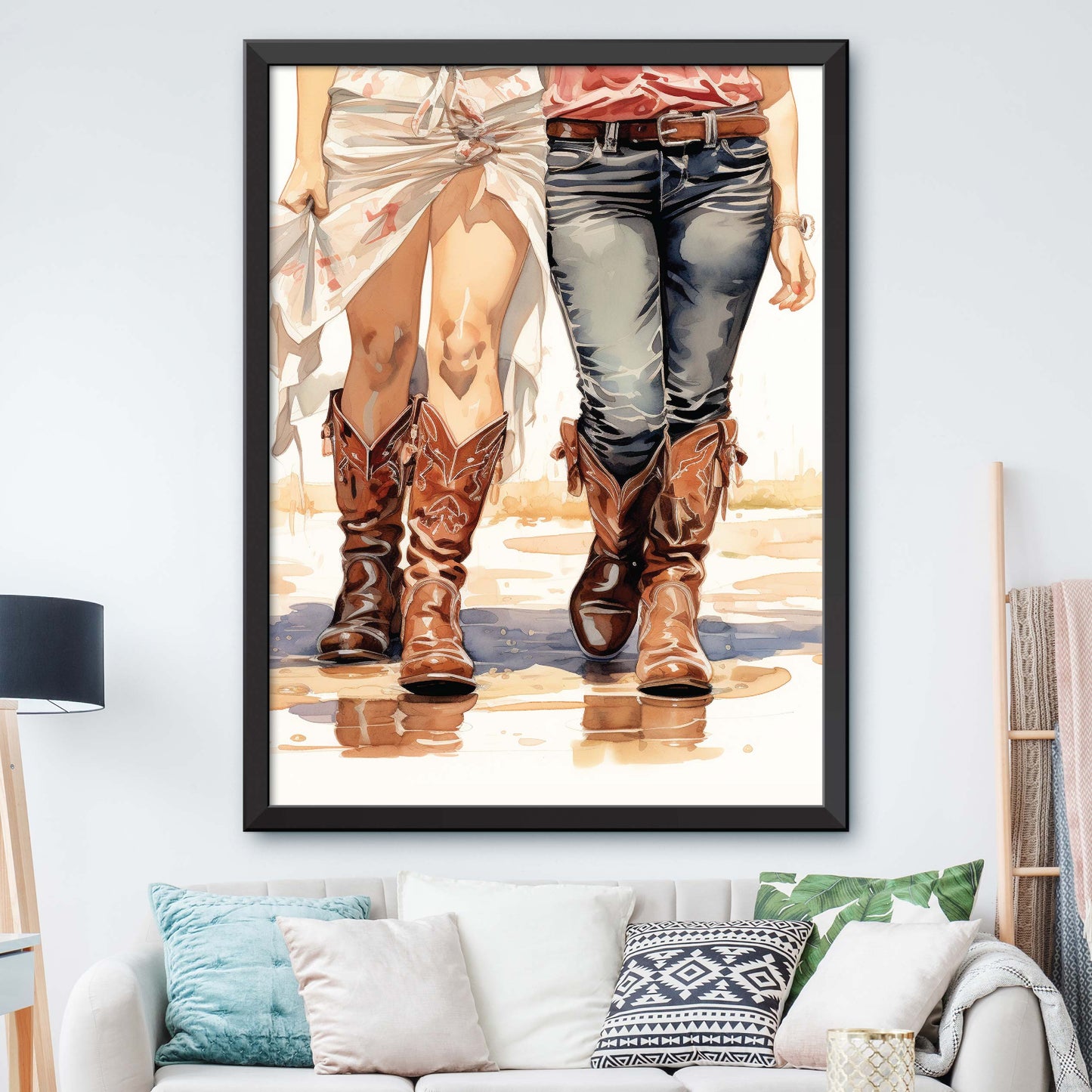 Coastal Cowgirl Poster