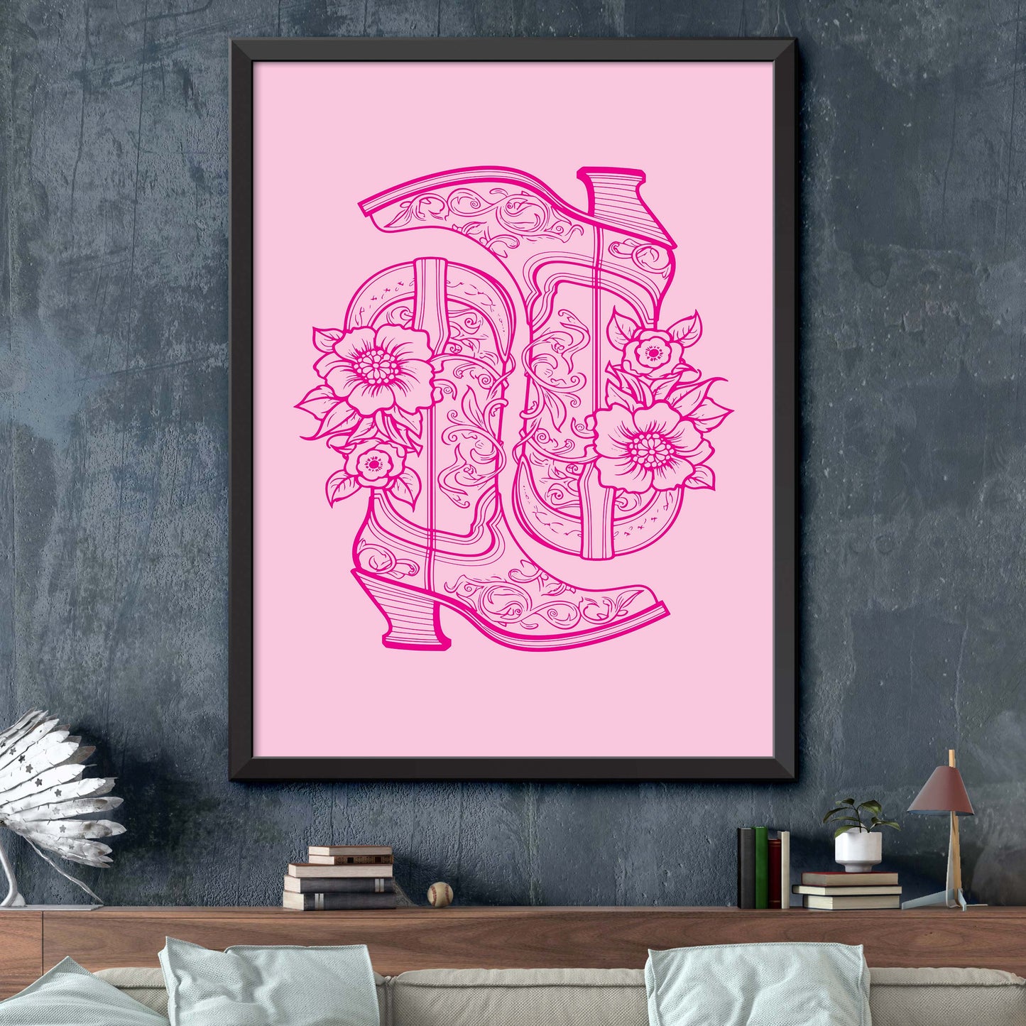 Aesthetic Cowgirl Poster