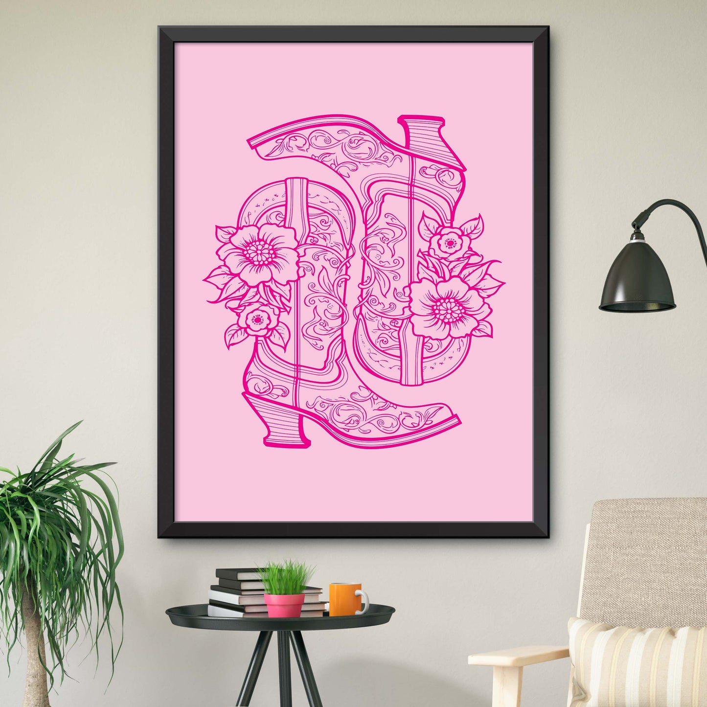Aesthetic Cowgirl Poster