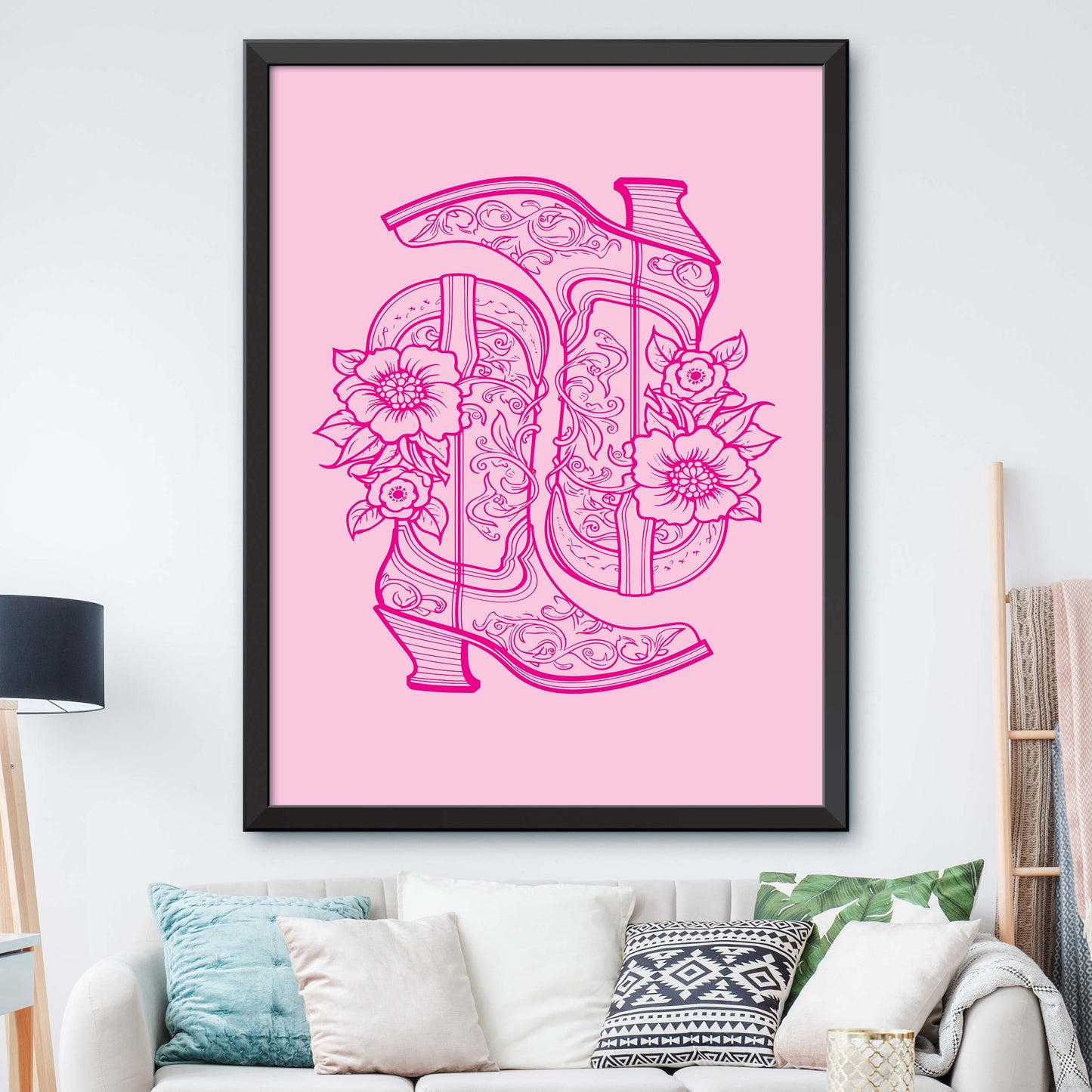 Aesthetic Cowgirl Poster