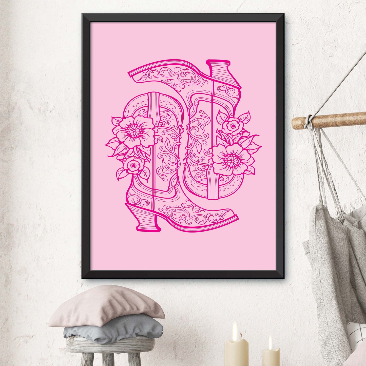 Aesthetic Cowgirl Poster