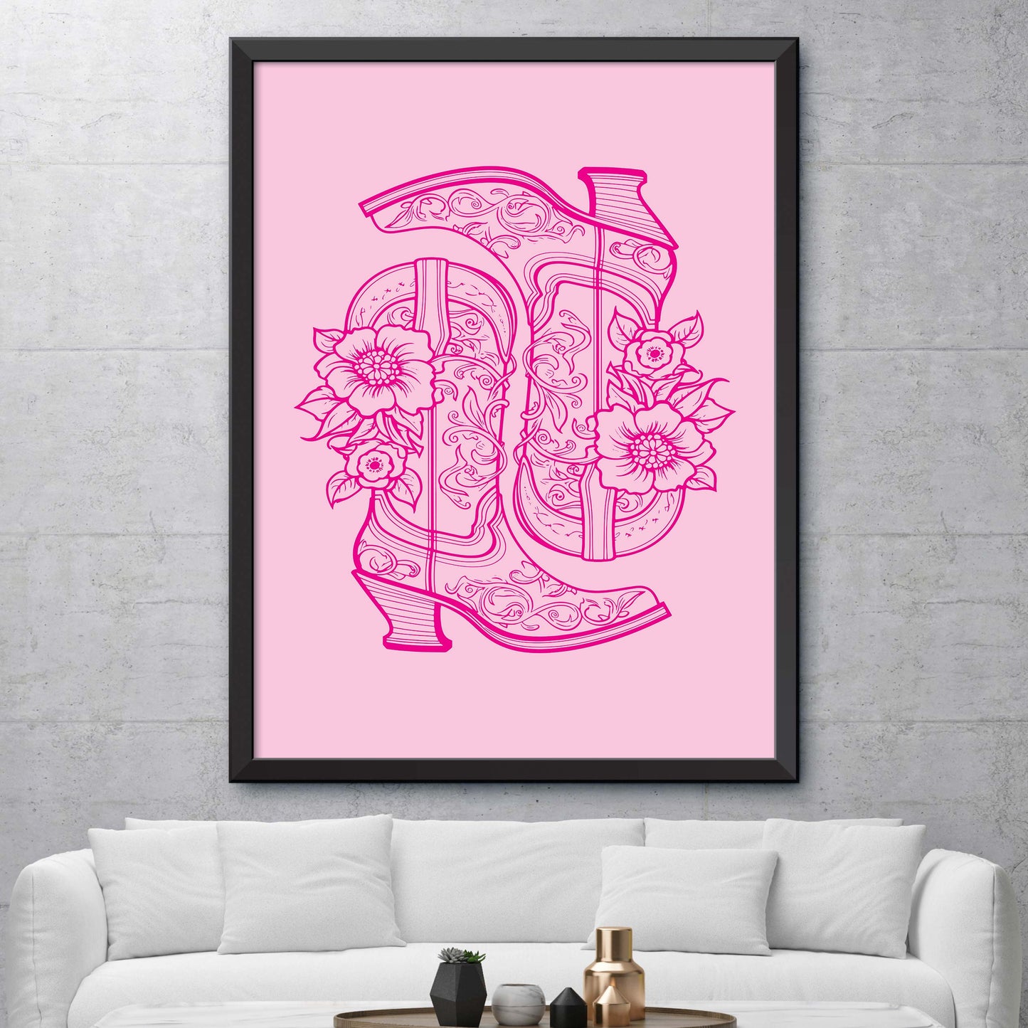 Aesthetic Cowgirl Poster