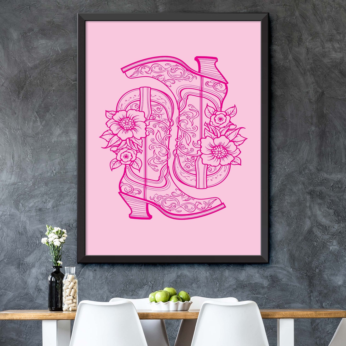 Aesthetic Cowgirl Poster