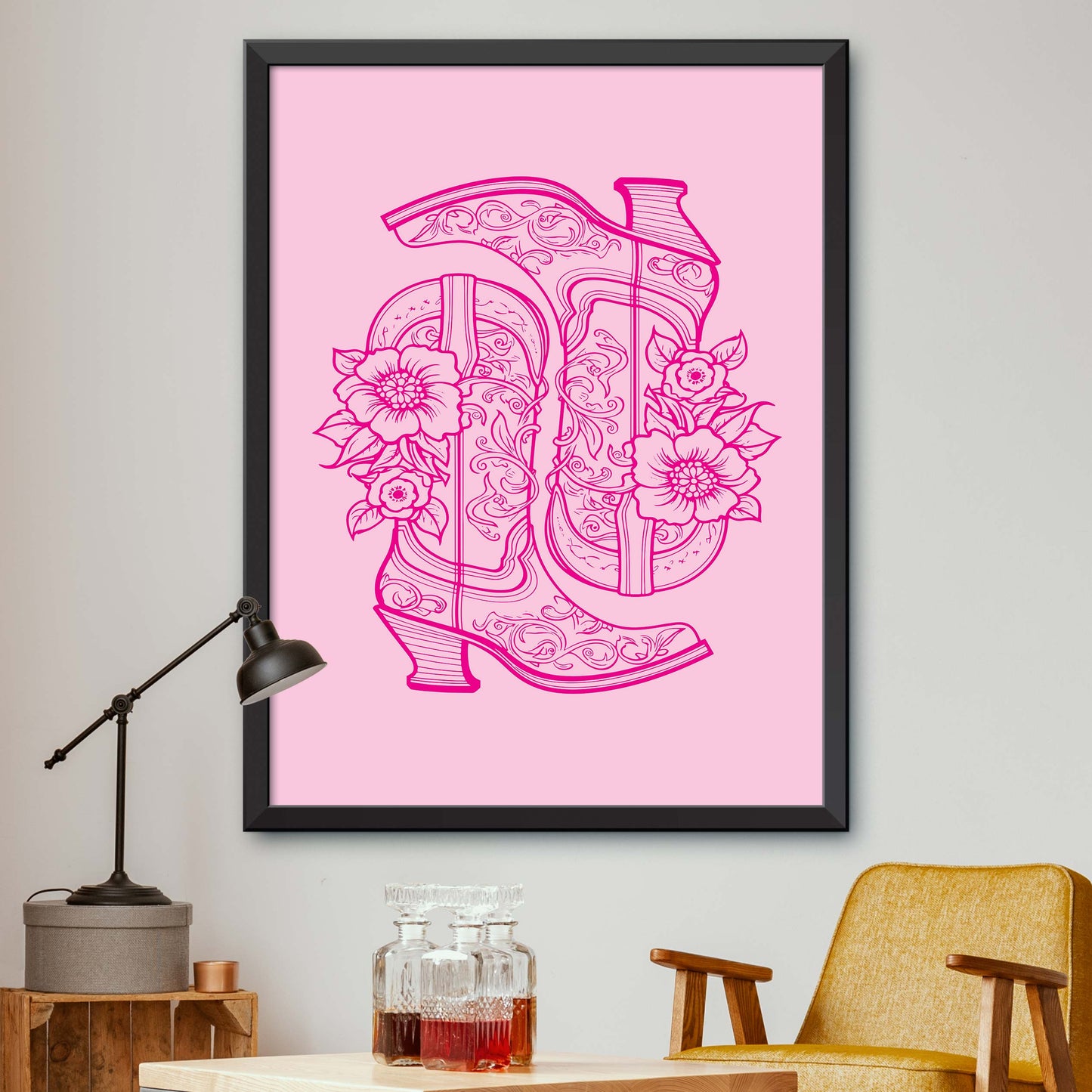 Aesthetic Cowgirl Poster