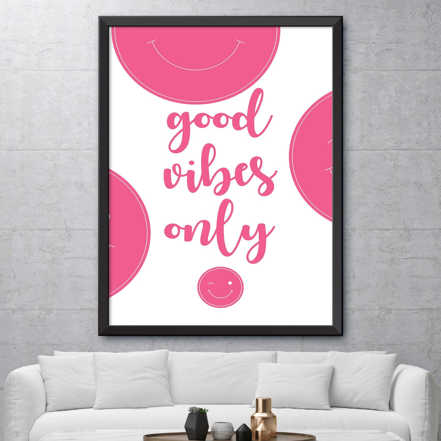 Good Vibes Only Print