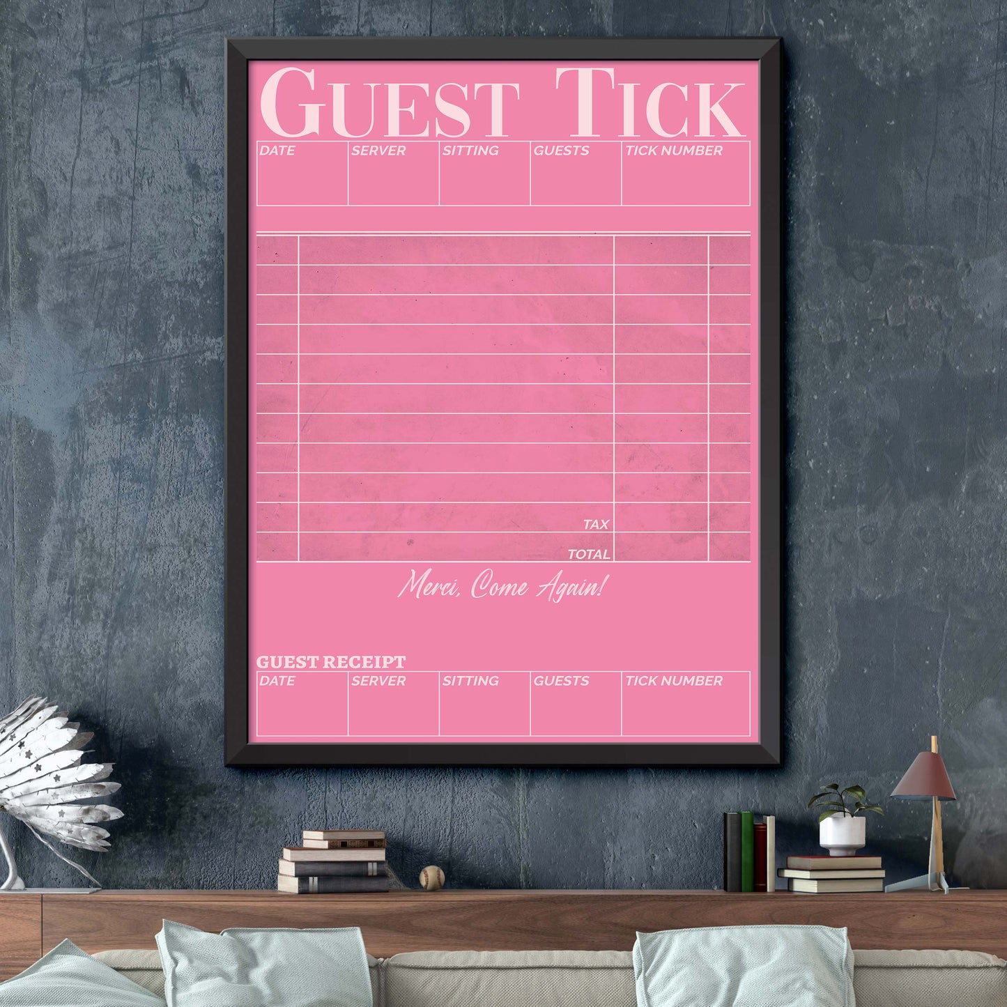 Guest Check Print