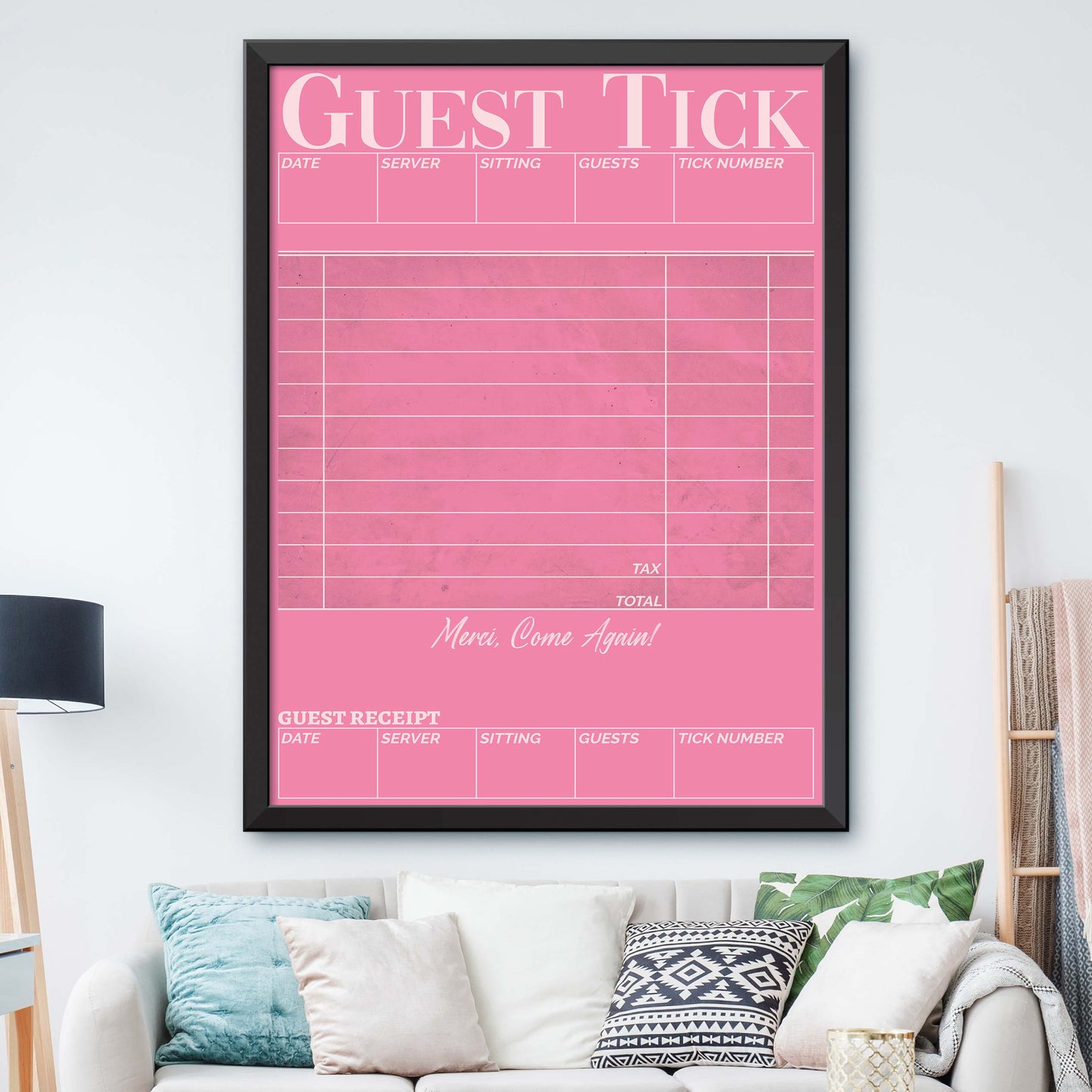 Guest Check Print