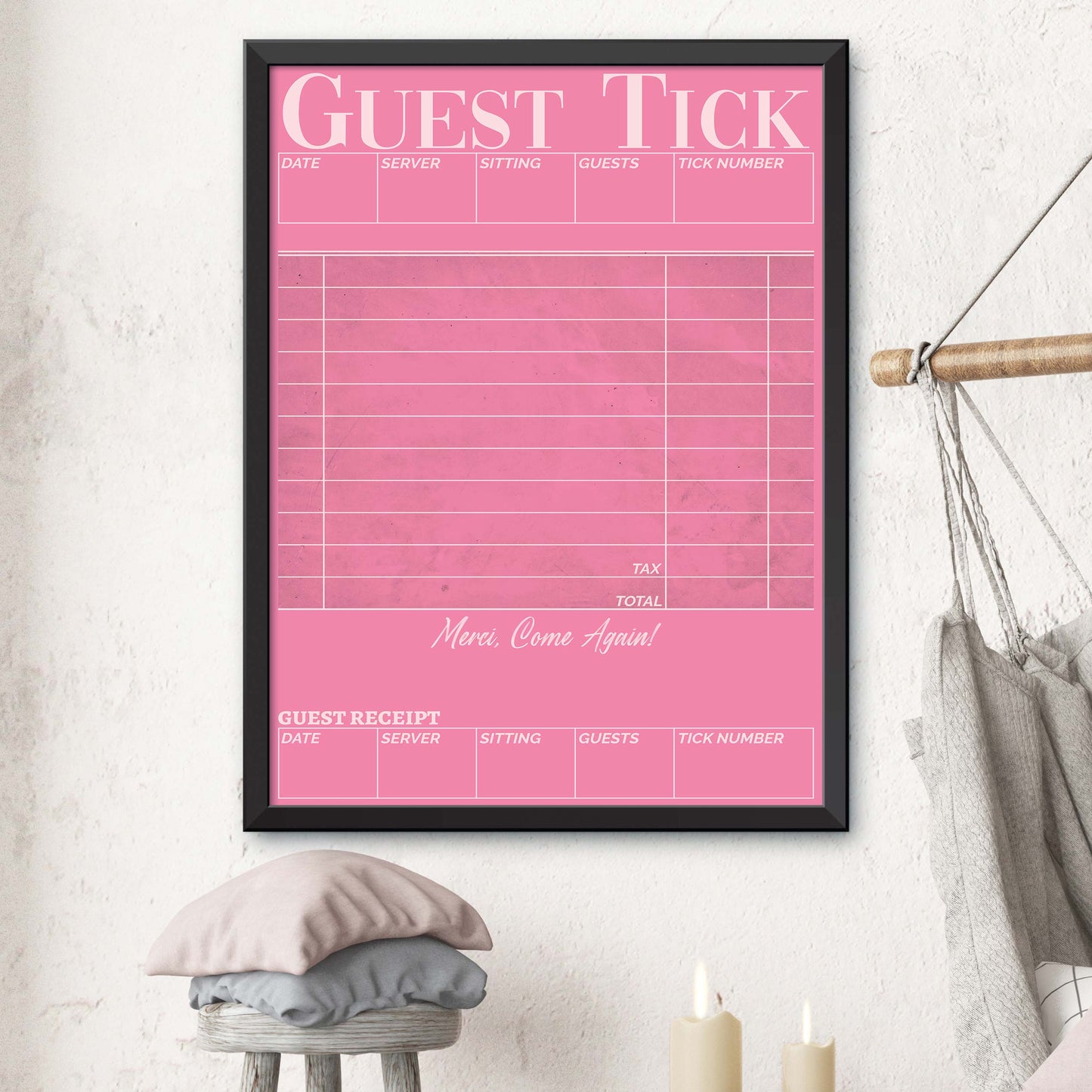 Guest Check Print