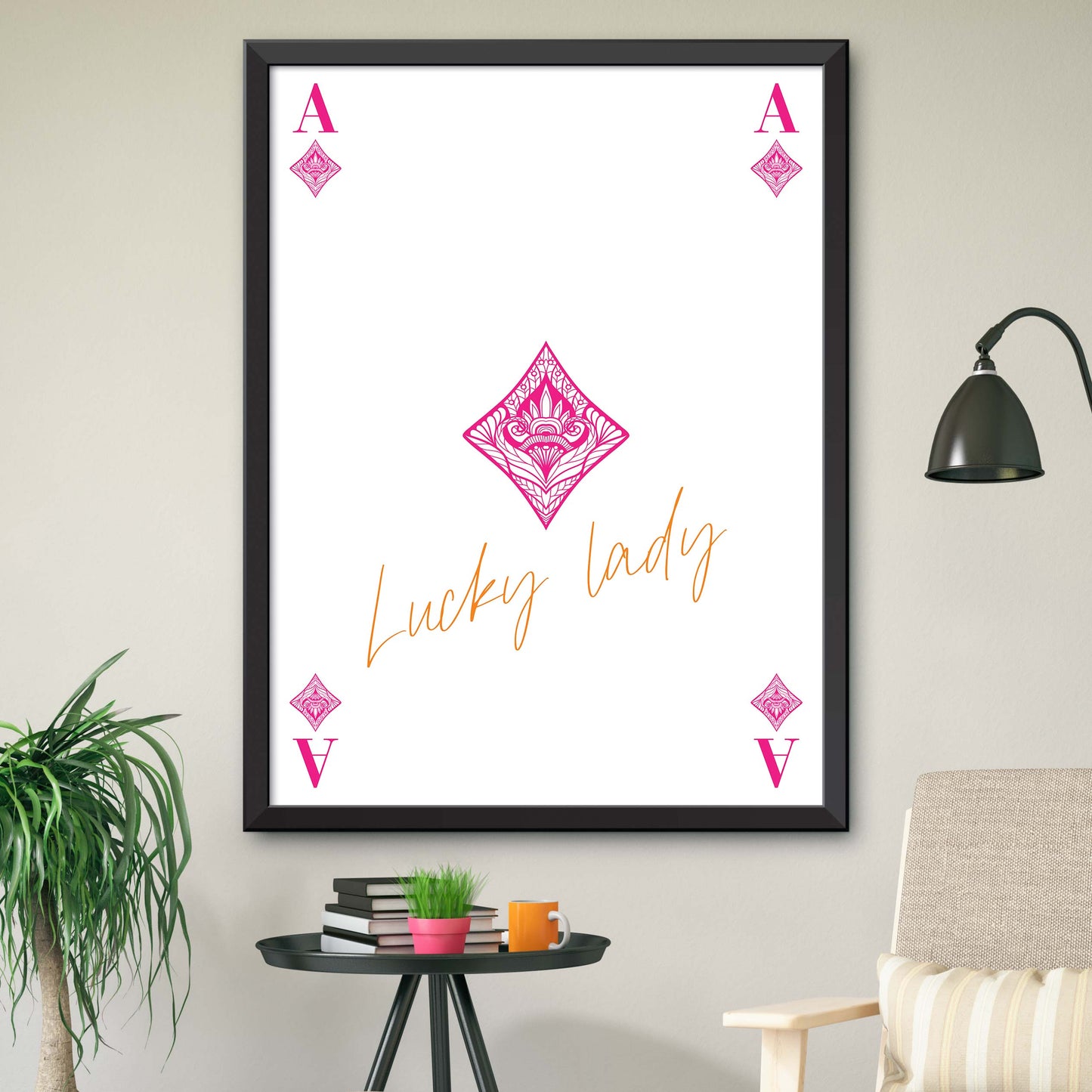 Lucky Lady Print