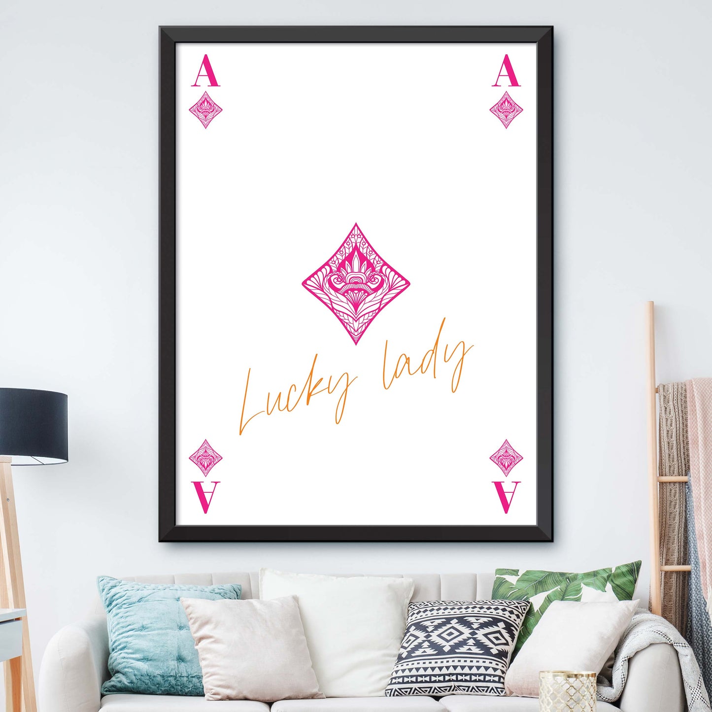 Lucky Lady Print