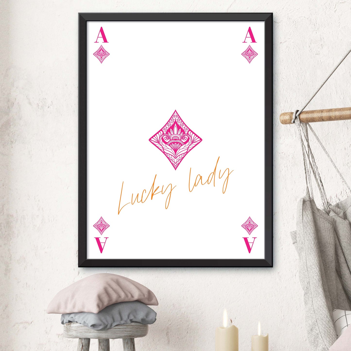 Lucky Lady Print