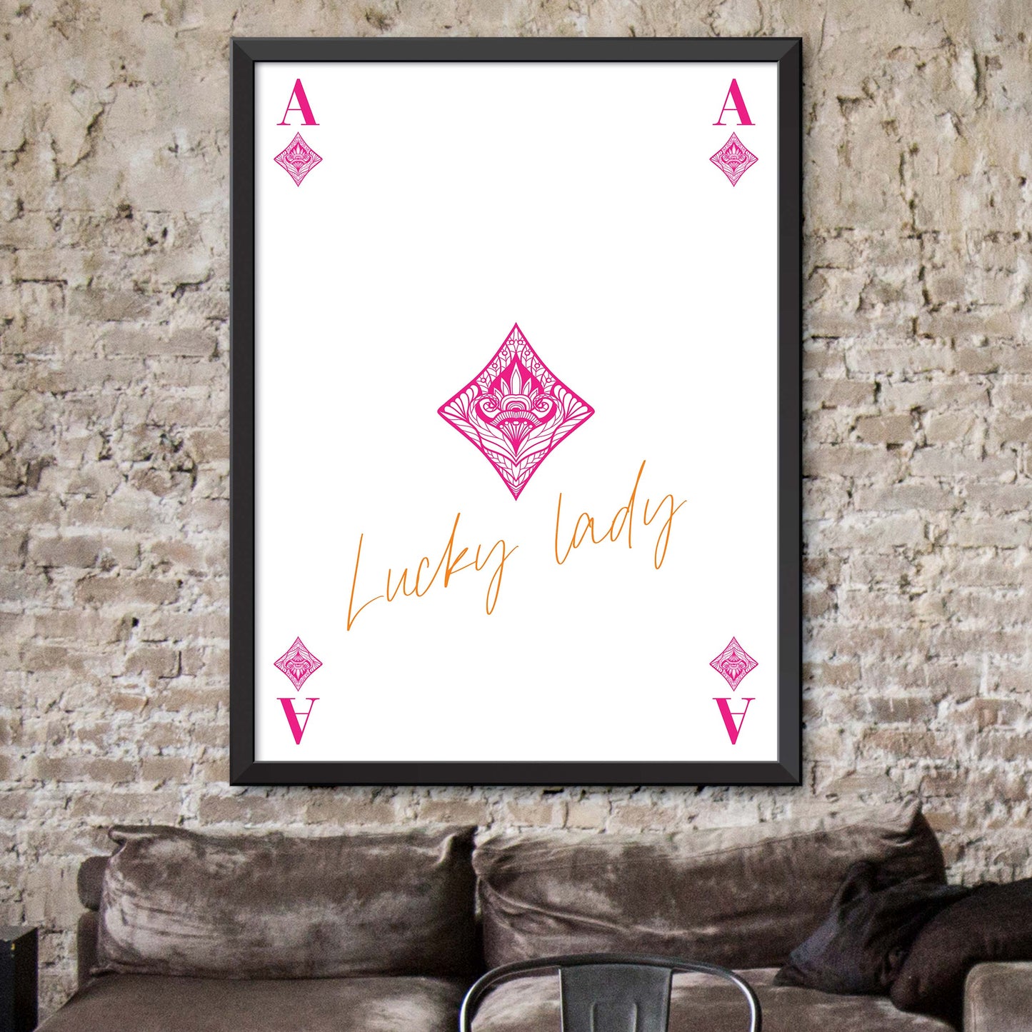 Lucky Lady Print