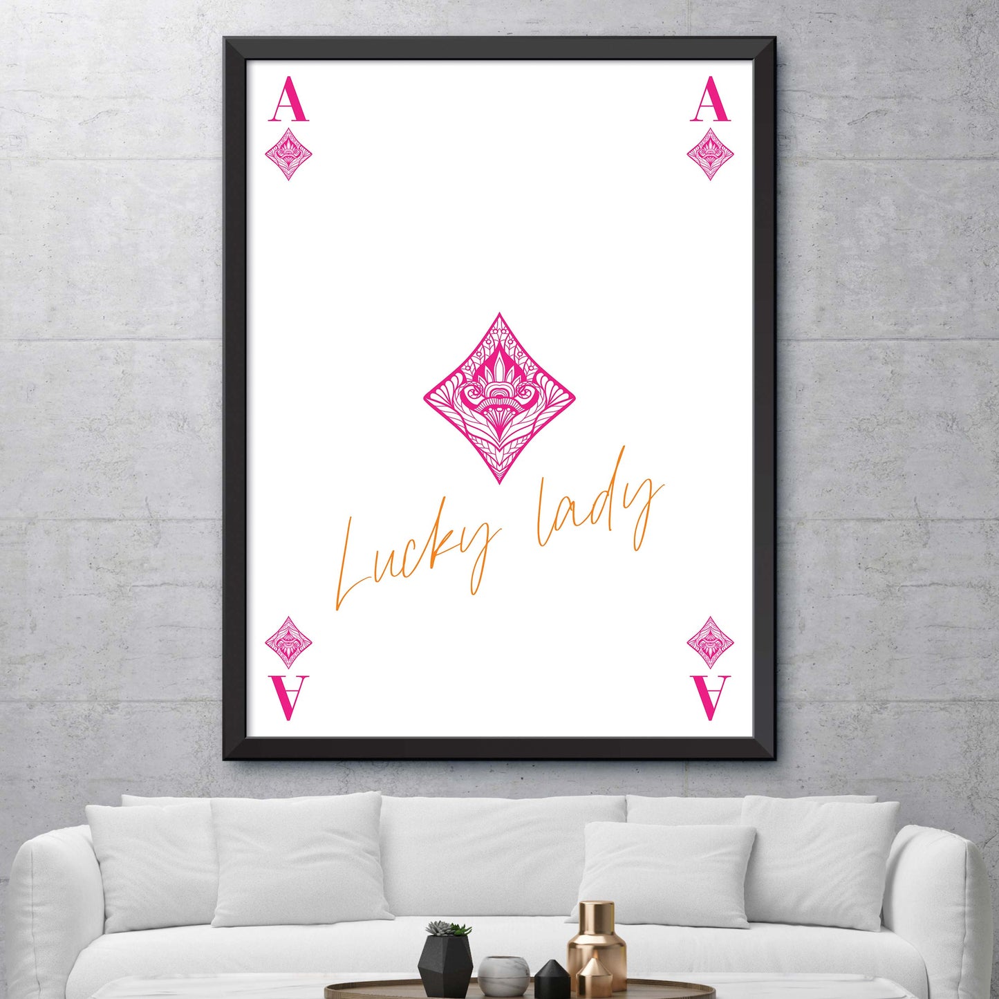 Lucky Lady Print