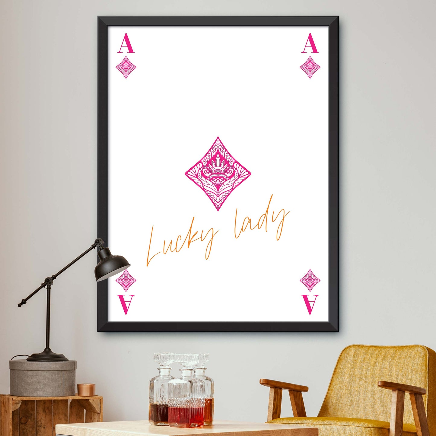 Lucky Lady Print
