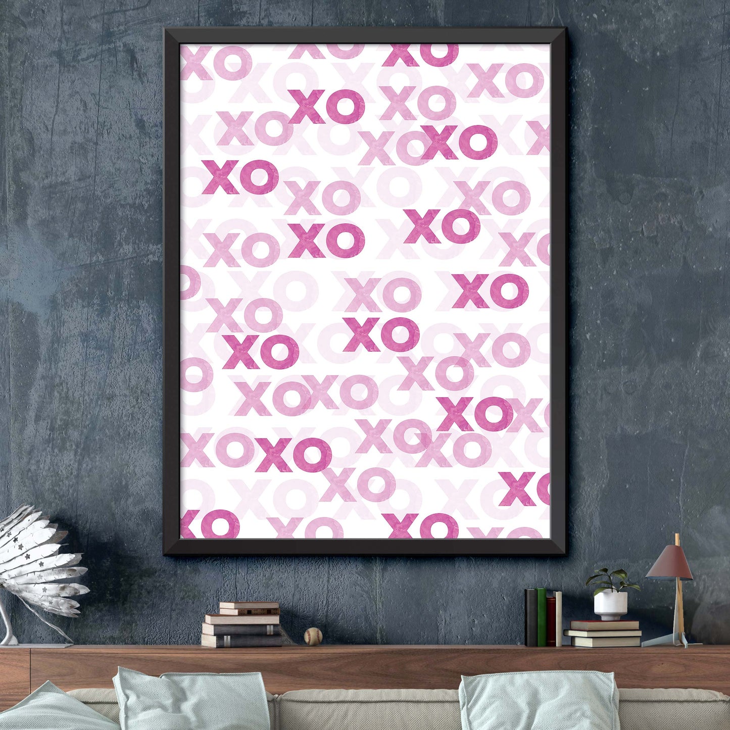 Xoxo Pink Print