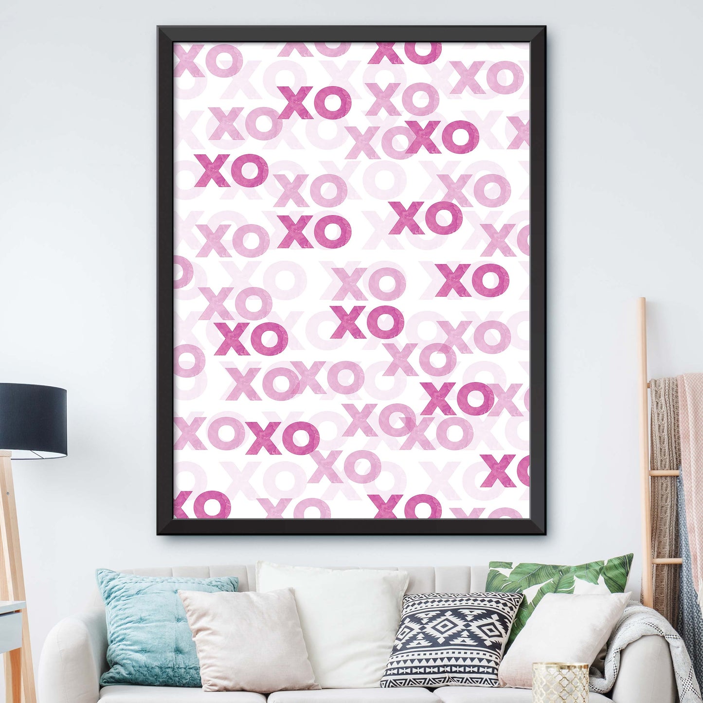 Xoxo Pink Print