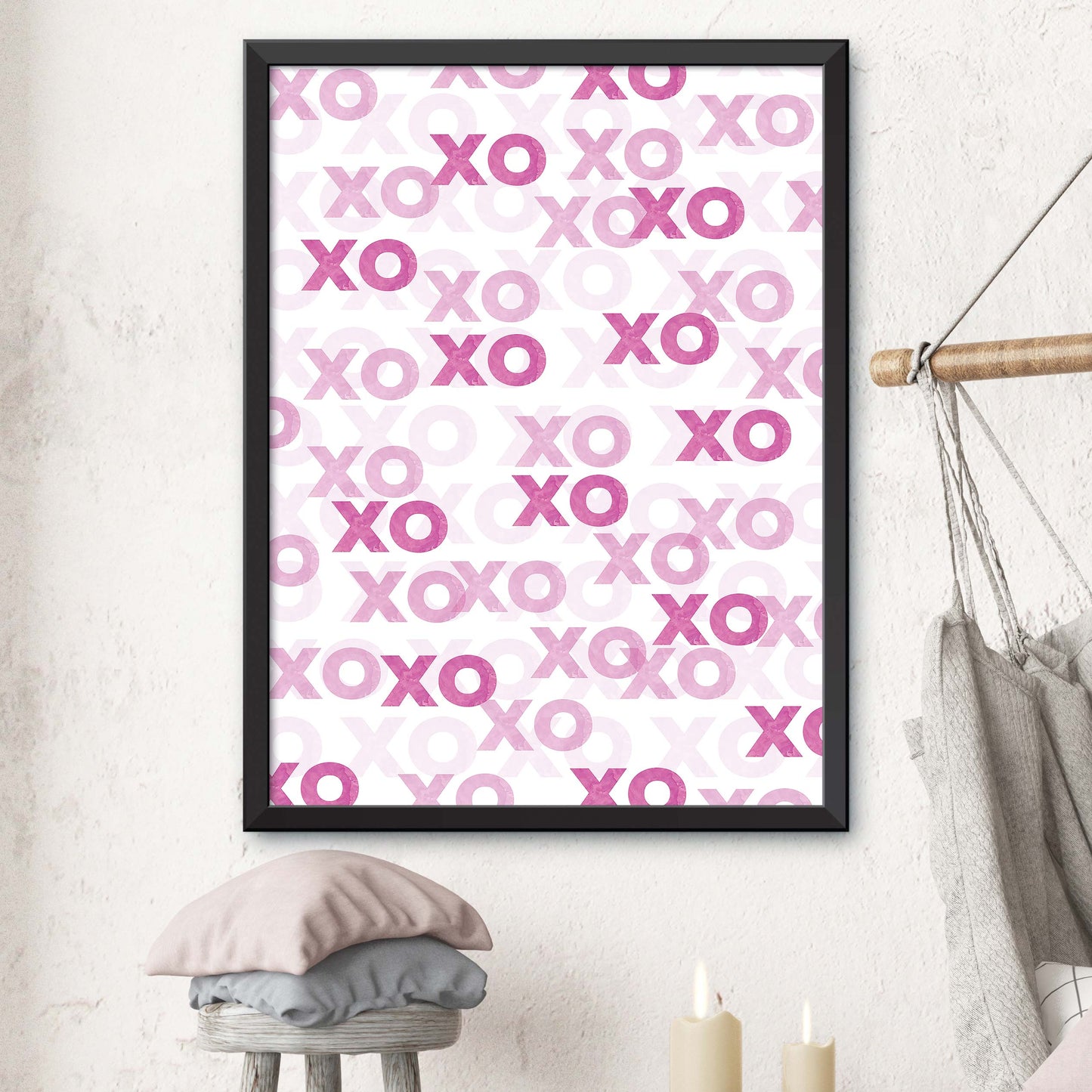 Xoxo Pink Print