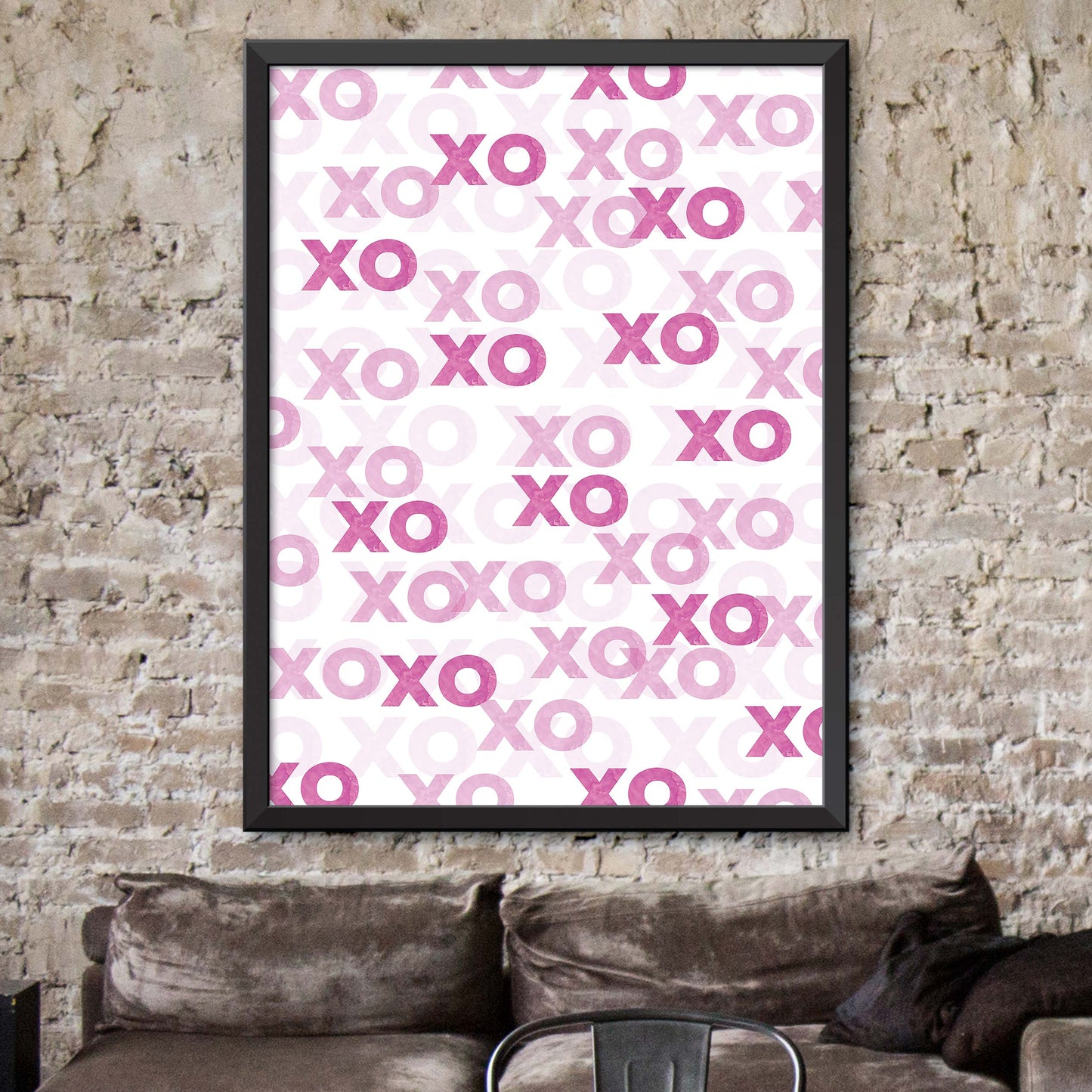 Xoxo Pink Print