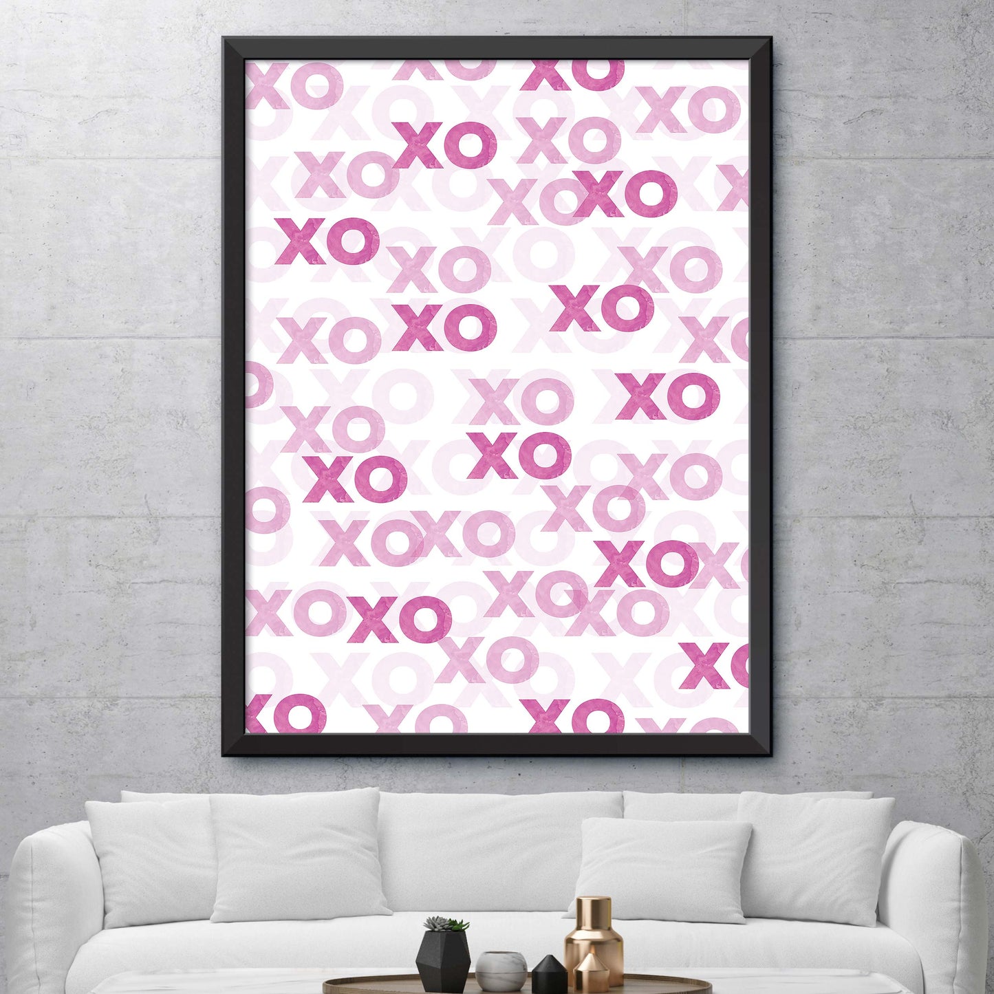 Xoxo Pink Print