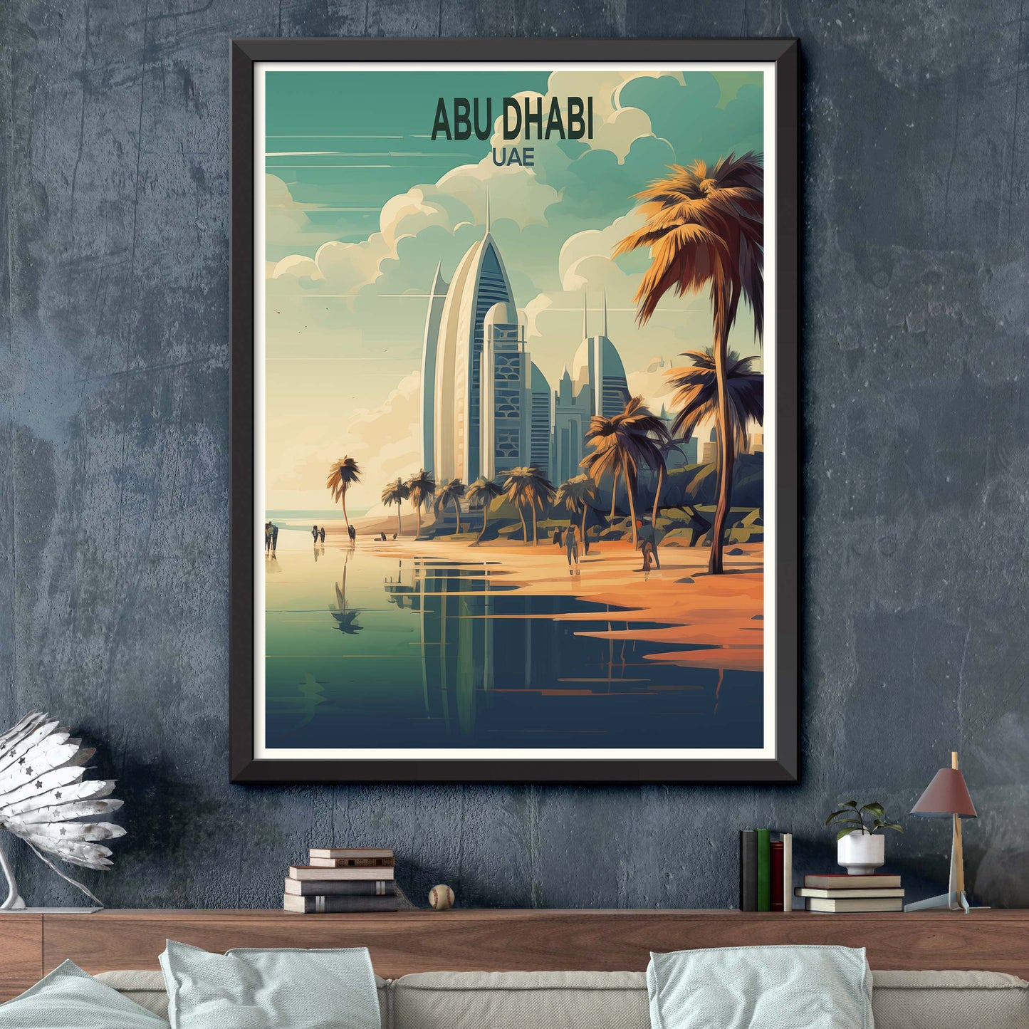 Abu Dhabi, UAE: Iconic Cityscape