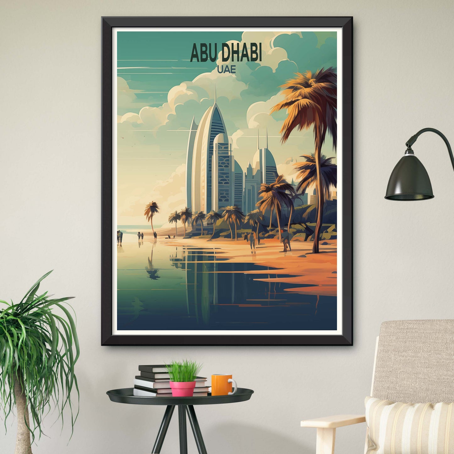 Abu Dhabi, UAE: Iconic Cityscape