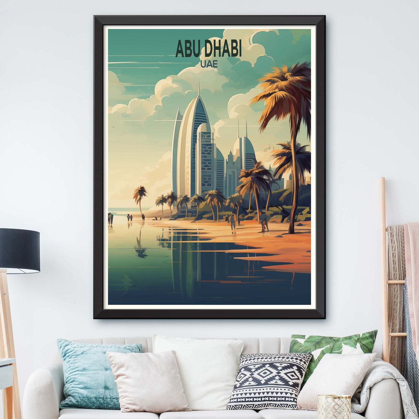 Abu Dhabi, UAE: Iconic Cityscape