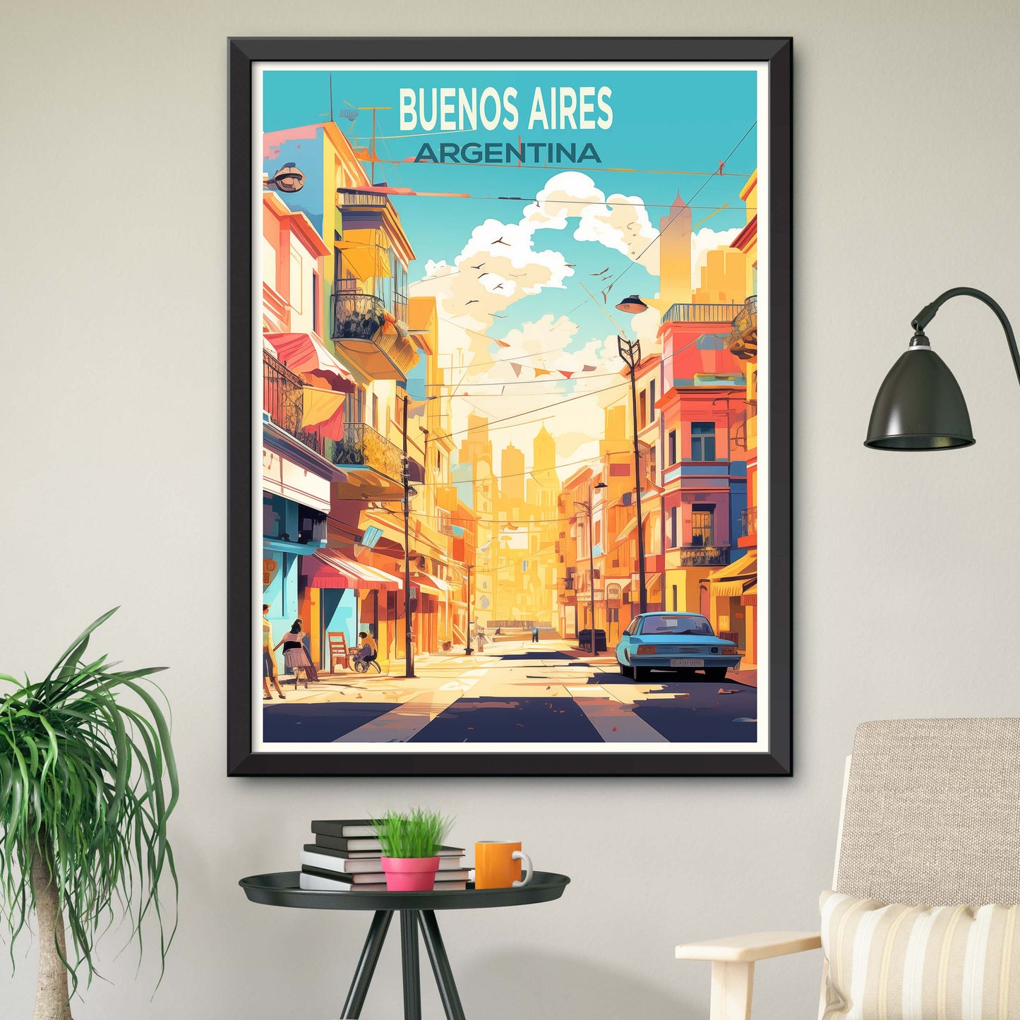 Buenos Aires Illustration Print