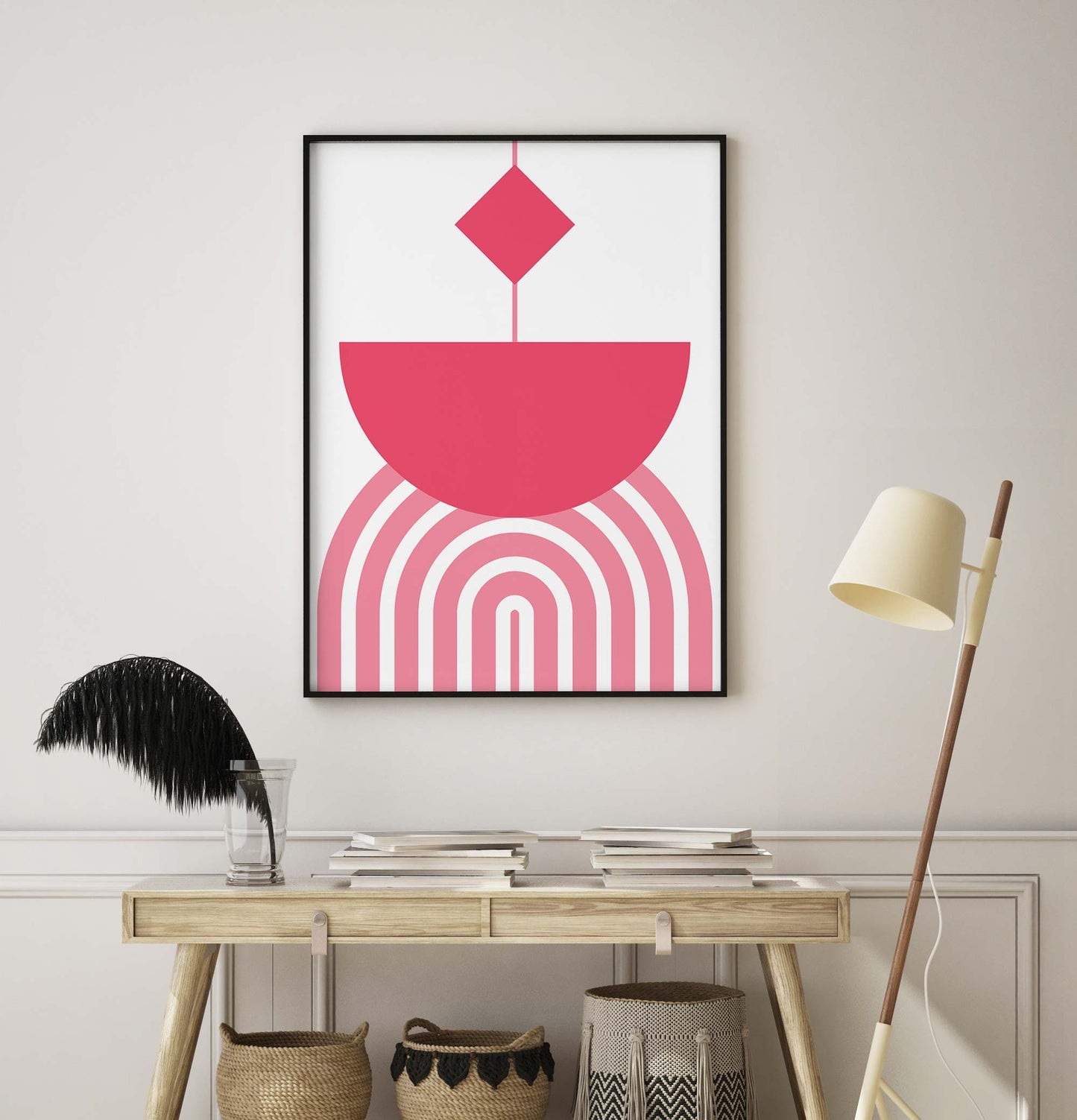 Pink Aura Poster