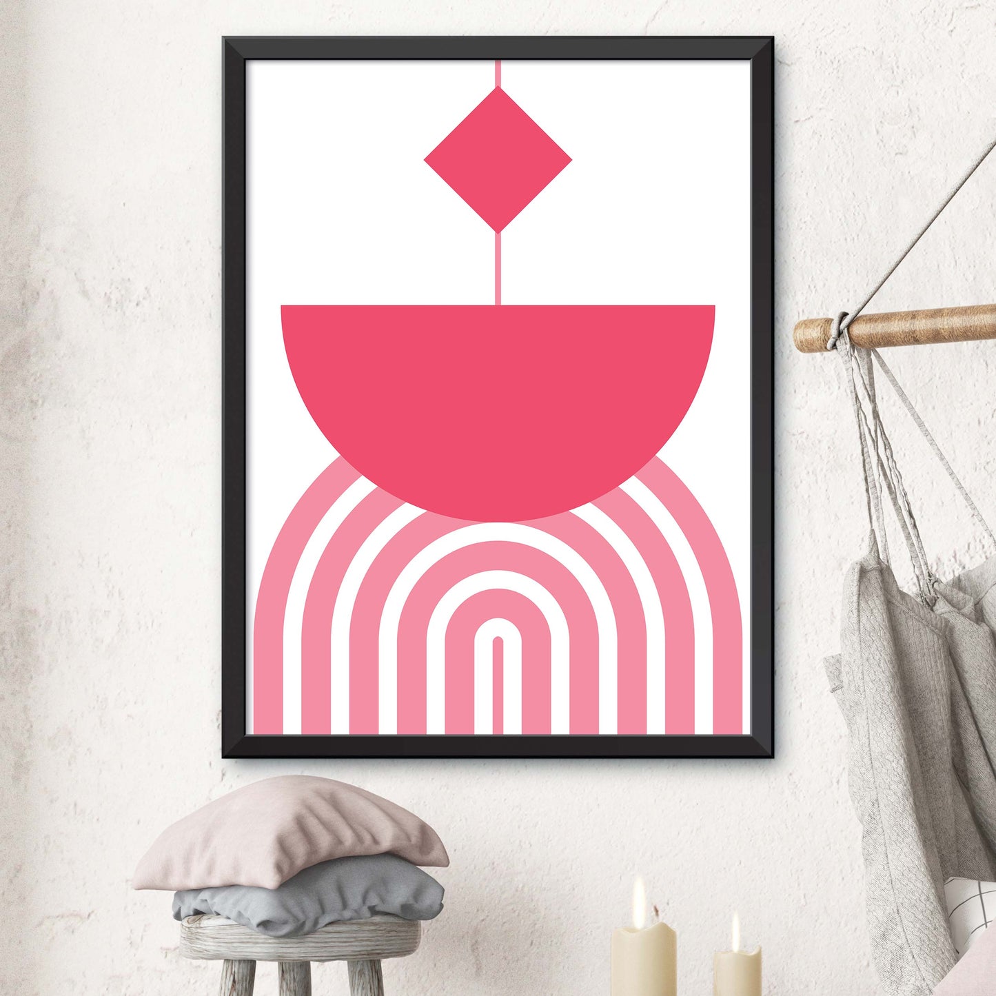 Pink Aura Poster