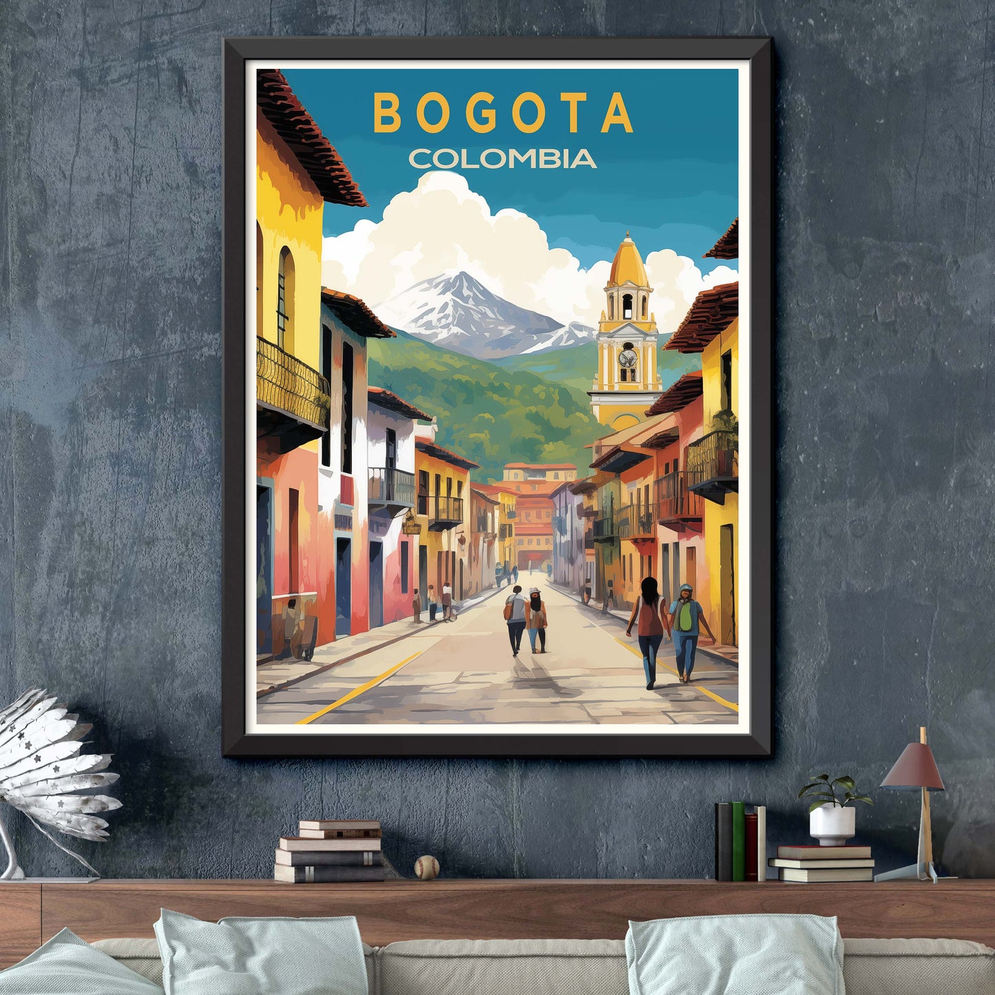 Vibrant Vistas: Bogotá's Colorful Charms