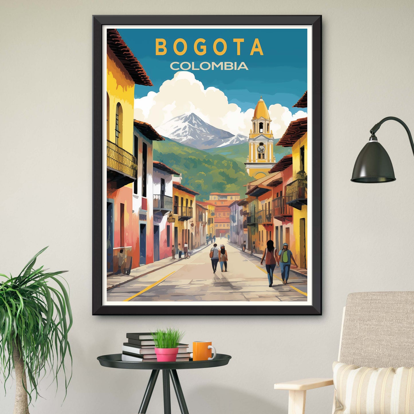 Vibrant Vistas: Bogotá's Colorful Charms