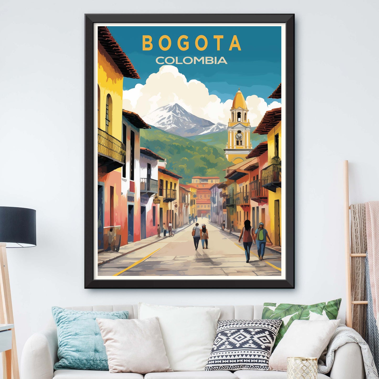 Vibrant Vistas: Bogotá's Colorful Charms